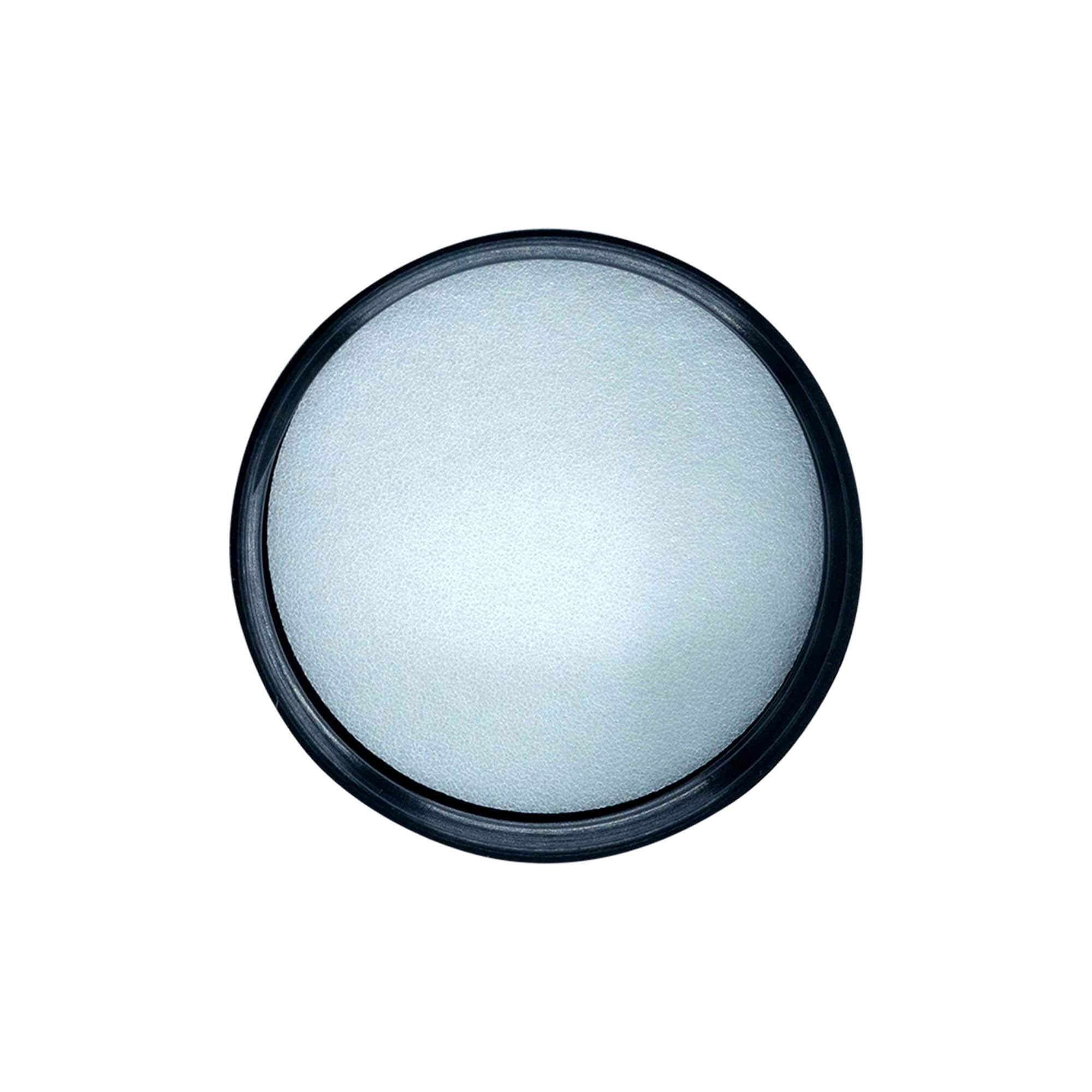 Capac cu filet pentru 60 ml „Brown Line”, plastic HPM, negru
