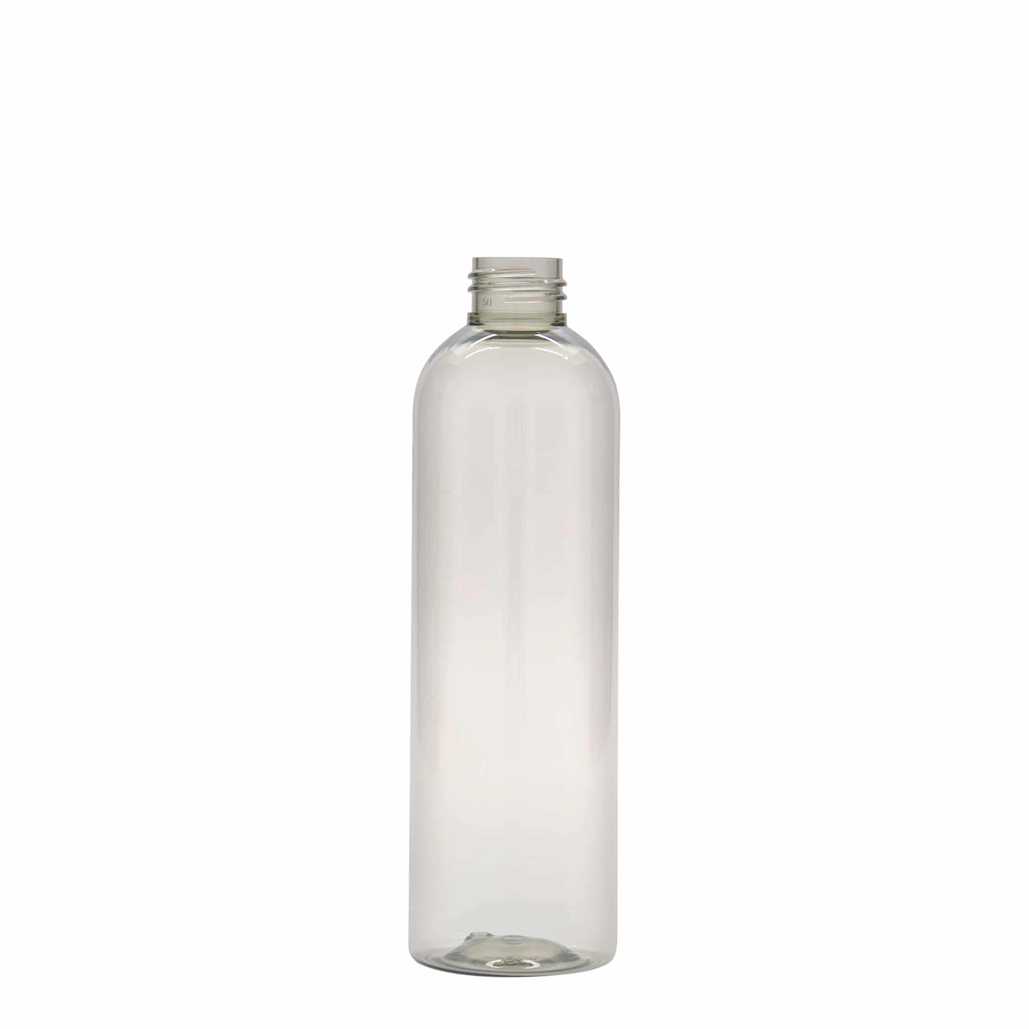 250 ml sticlă din plastic reciclat „Pegasus”, PCR, gura: 24/410