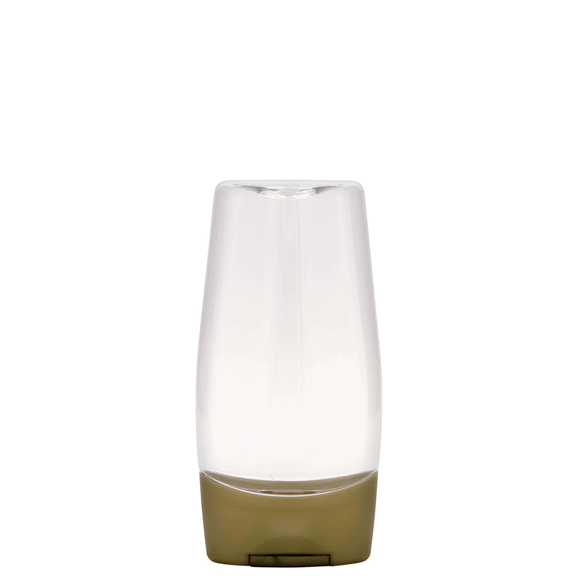 Sticlă PET de 200 ml „Squeeze”, ovală, din plastic