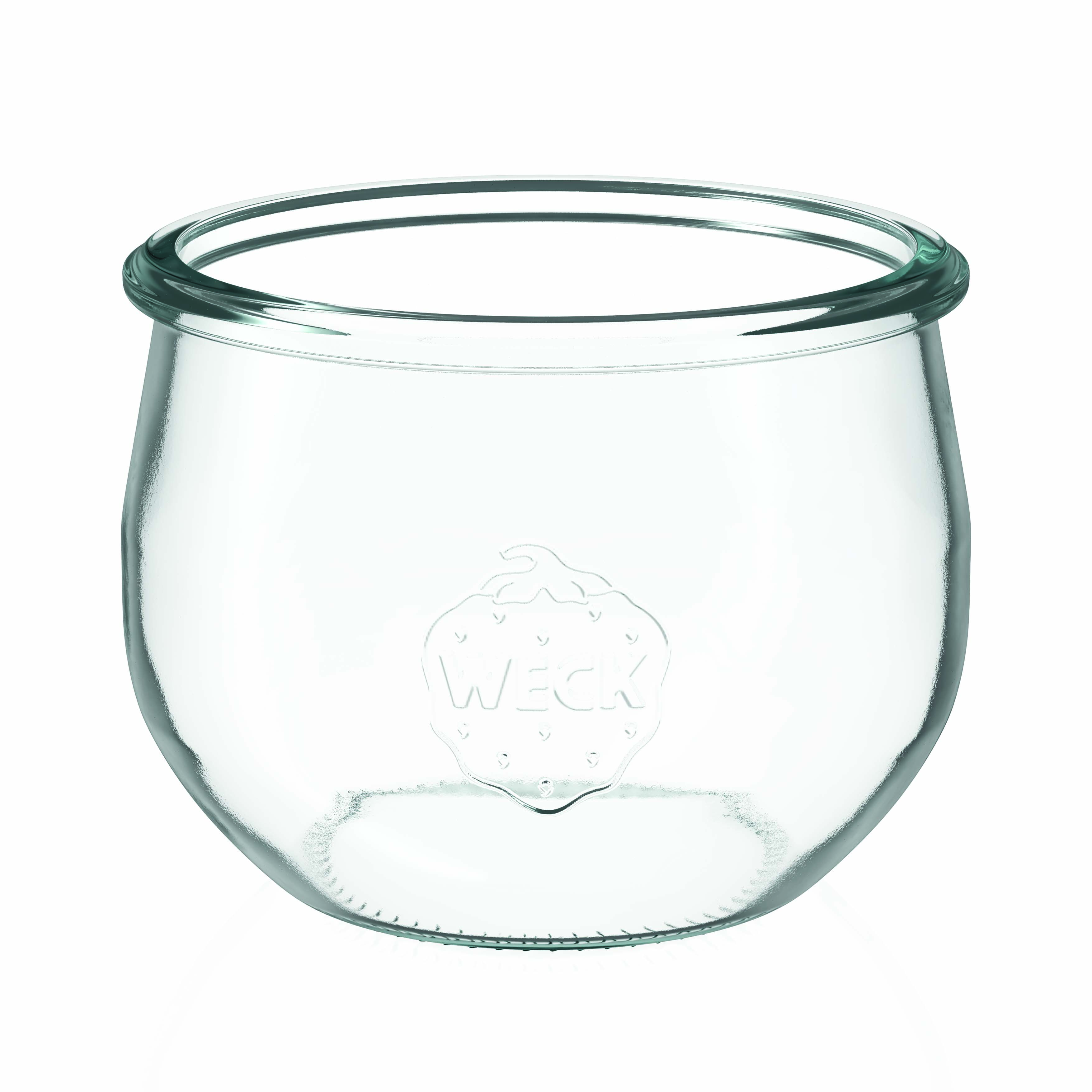 580 ml borcan WECK tip lalea, gură: margine rotundă