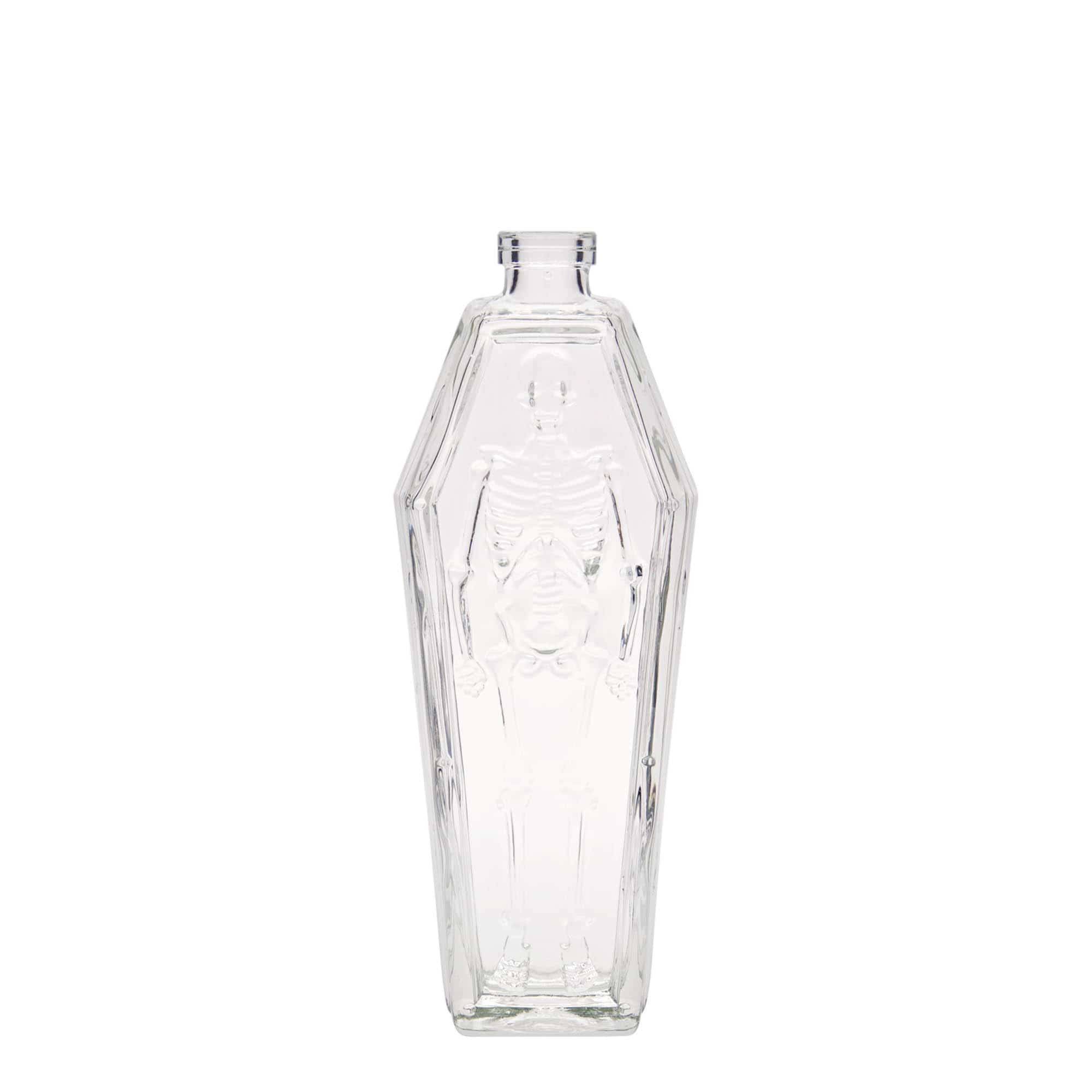 Sticlă de sticlă de 200 ml „Sicriu”, gura: plută Sticlă de sticlă de 200 ml „Sicriu”, gura: plută