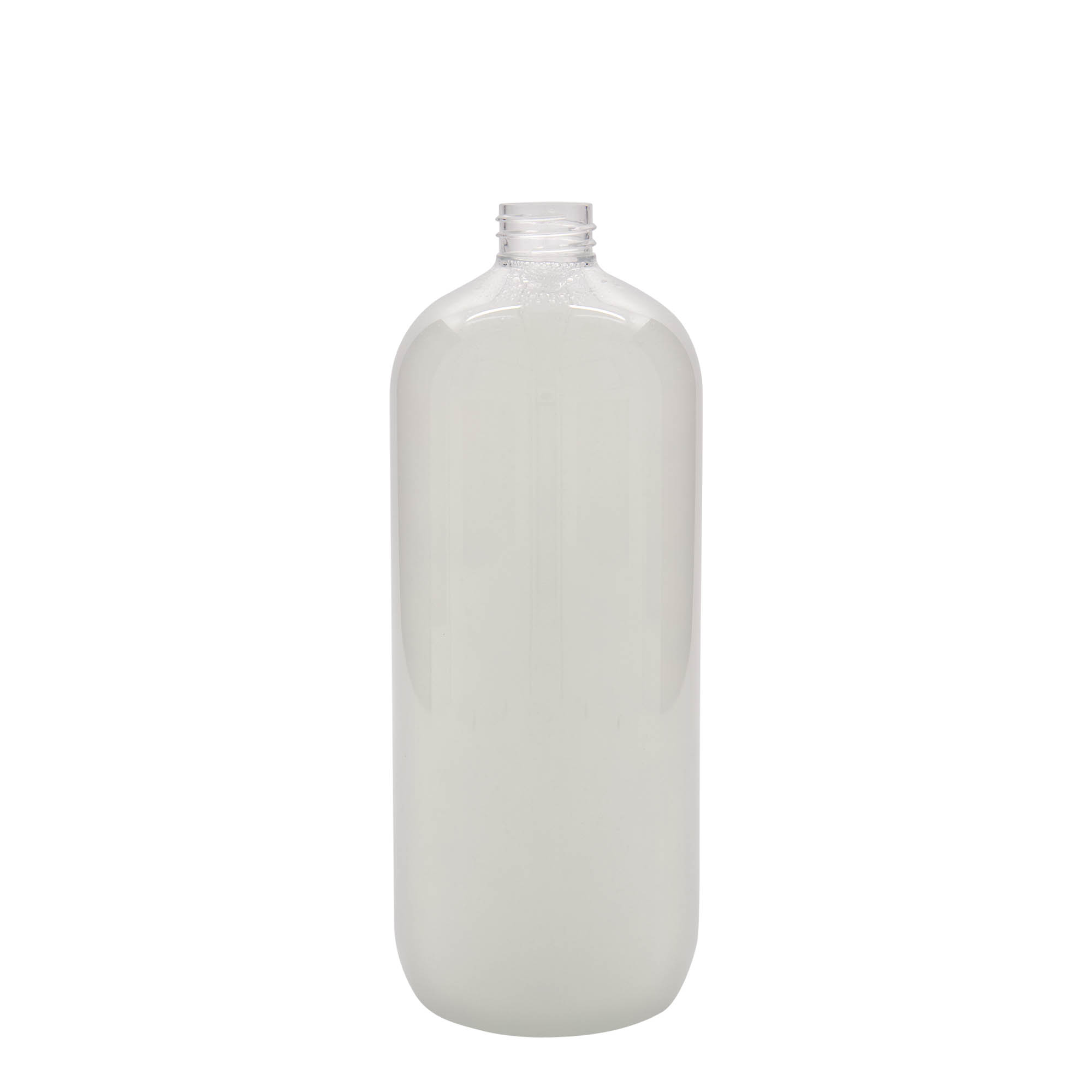 1.000 ml sticlă PET „Boston”, plastic, gura: 28/410 1.000 ml sticlă PET „Boston”, plastic, gura: 28/410