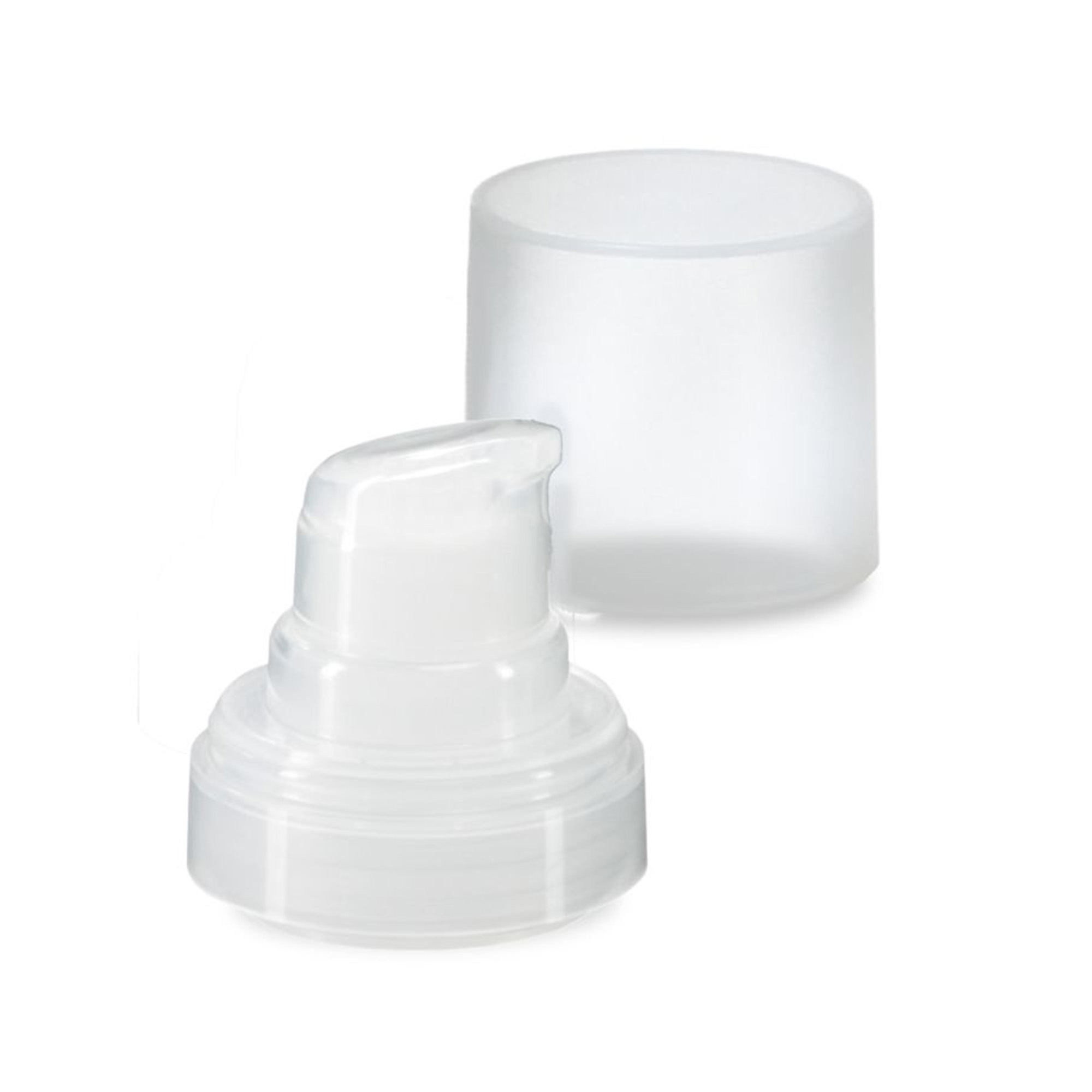 Cap Airless Micro natur + capac de conectare mat, de culoare naturala Cap Airless Micro natur + capac de conectare mat, de culoare naturala
