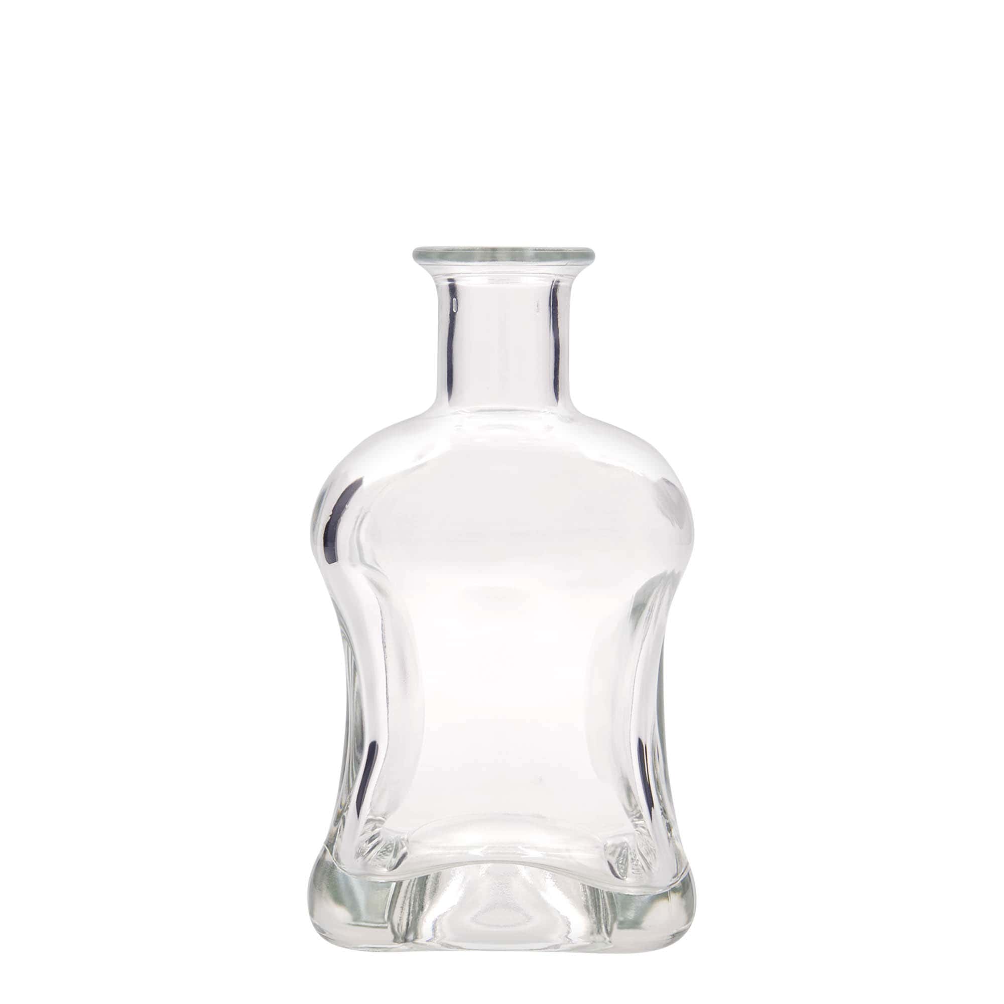 Sticlă de sticlă de 500 ml „Dublin”, pătrată, gură: dop