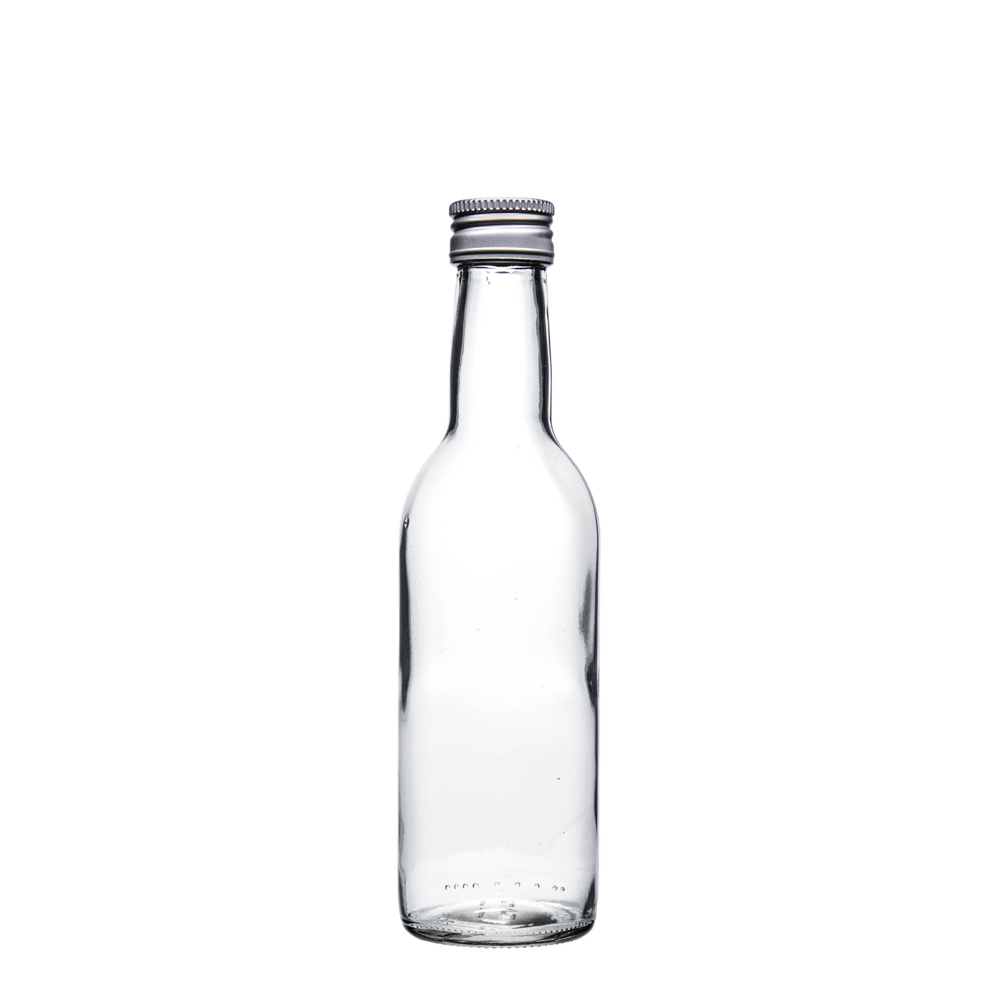 Sticlă de sticlă de 250 ml „Bordeaux”, gura: PP 28 Sticlă de sticlă de 250 ml „Bordeaux”, gura: PP 28