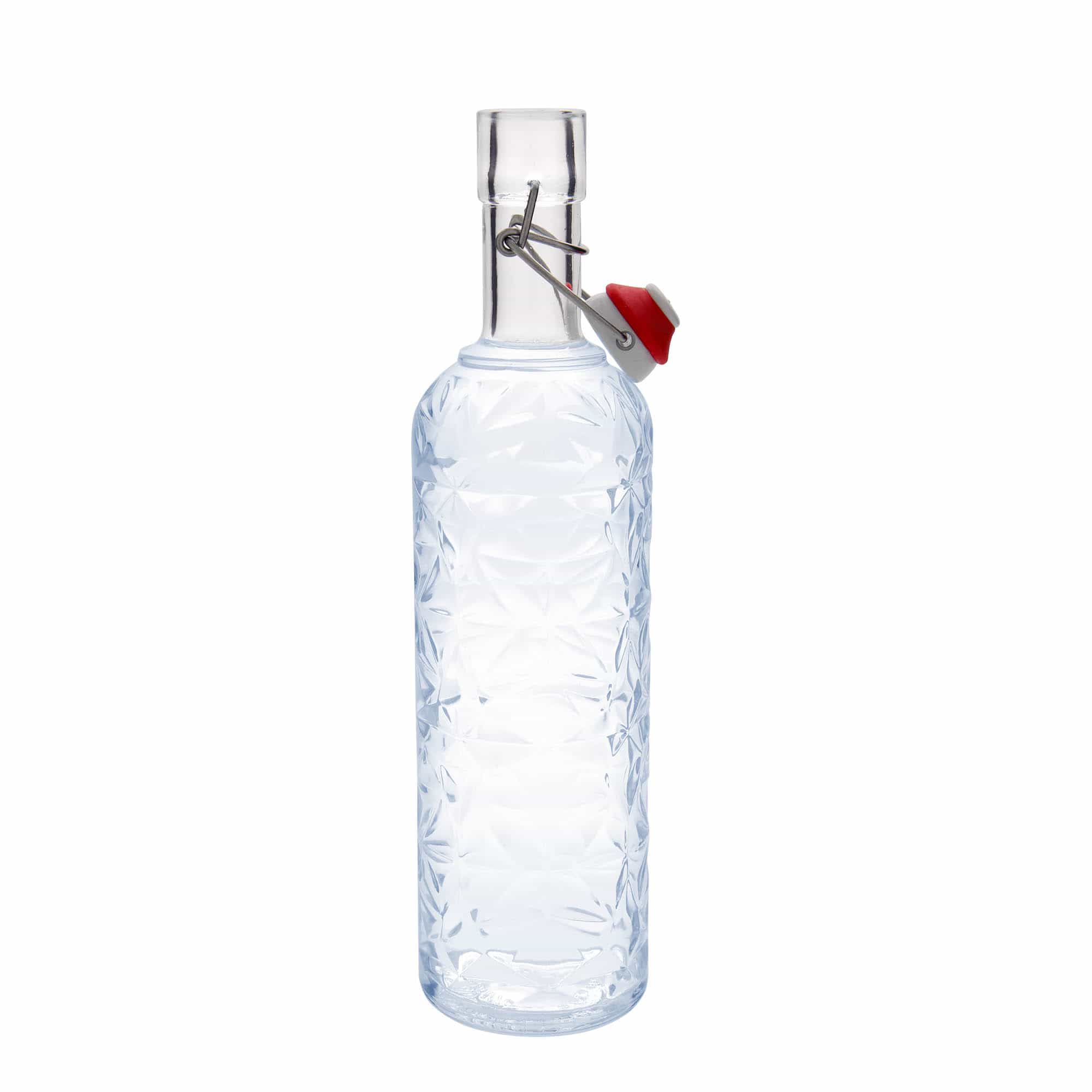 Sticlă de sticlă de 1.000 ml 'Oriente', gura: închidere cu clemă