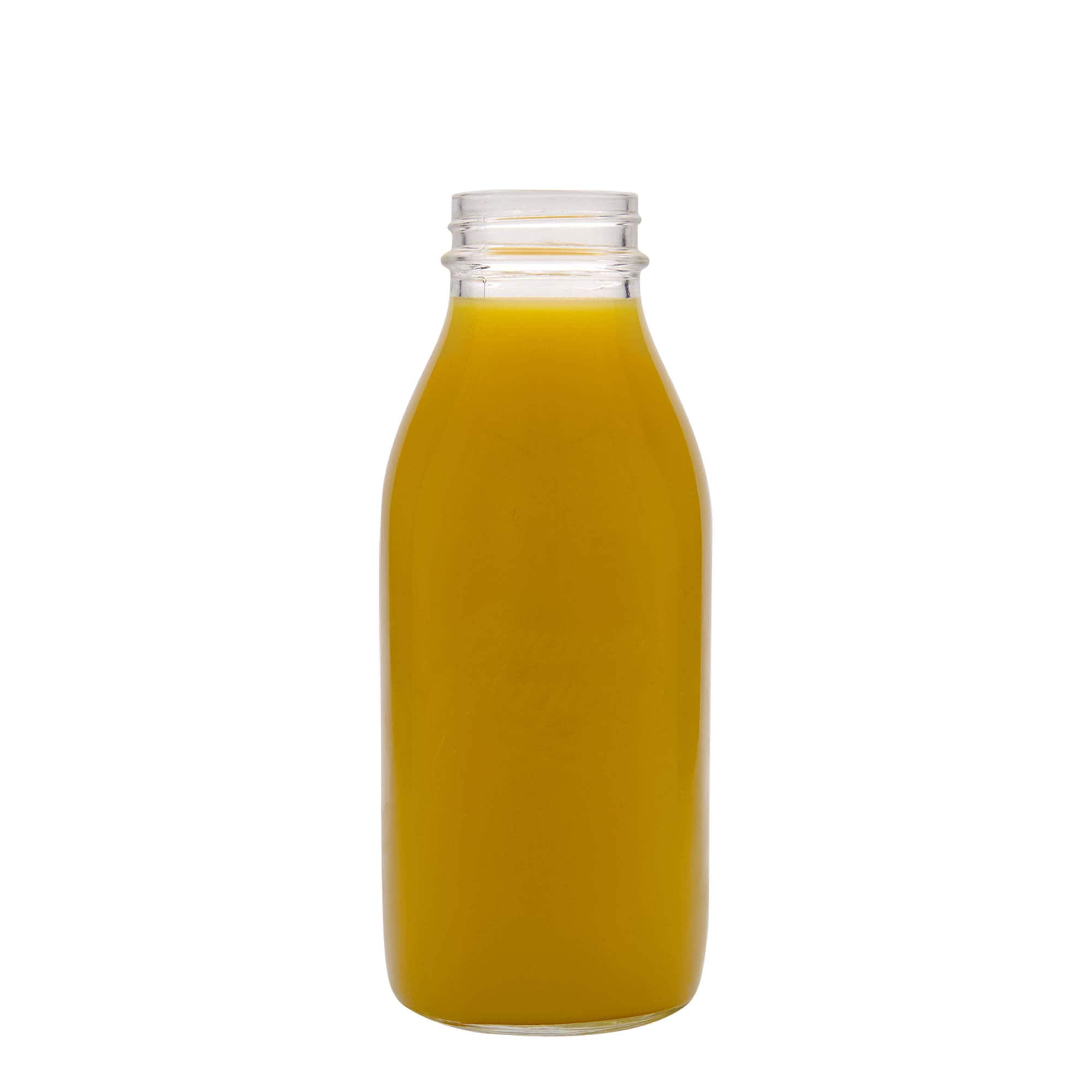 Sticlă de sticlă de 1.000 ml „Quattro Stagioni”, gura: capac cu filet