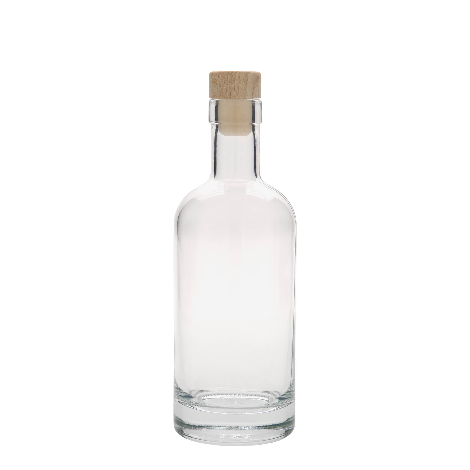 Sticlă de sticlă de 350 ml 'Linea Uno', gura: dop de plută