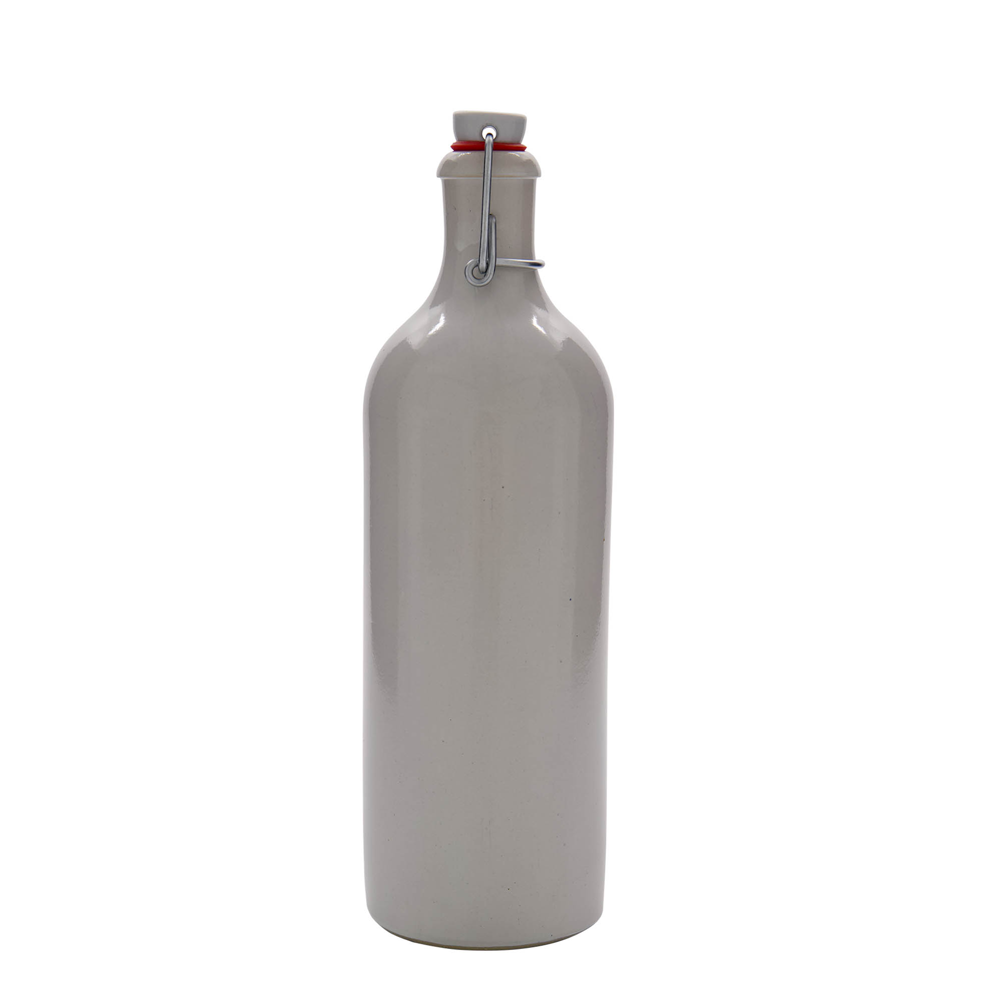 750 ml ulcior de lut, ceramică, alb, gura: capac cu clemă 750 ml ulcior de lut, ceramică, alb, gura: capac cu clemă