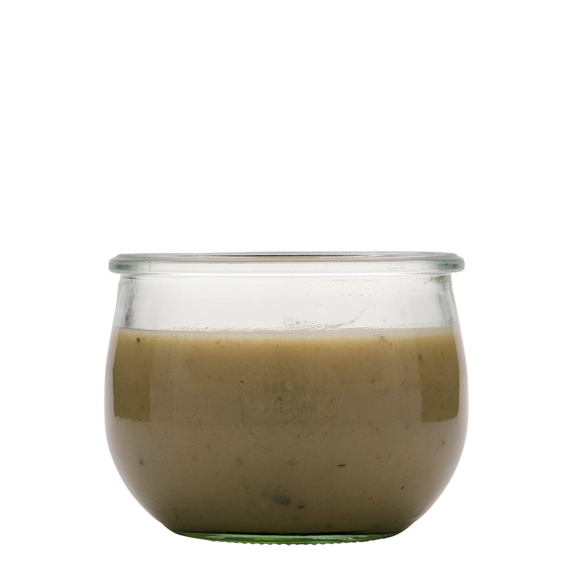 580 ml borcan WECK tip lalea, gură: margine rotundă