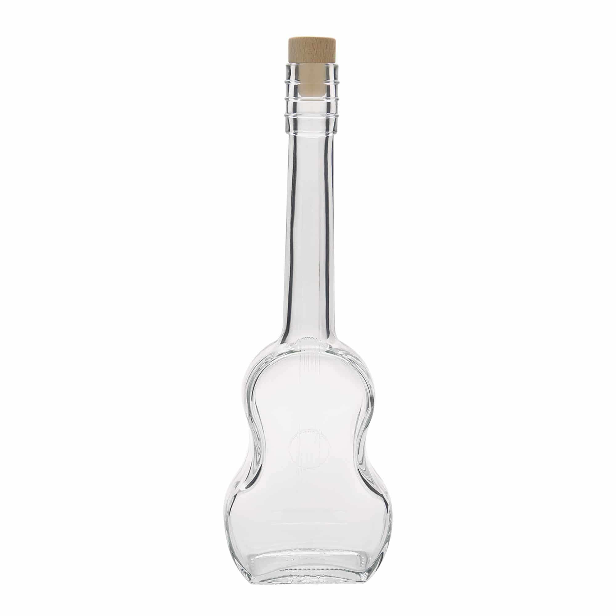 Sticlă de sticlă de 500 ml „Chitară”, gura: dop de plută