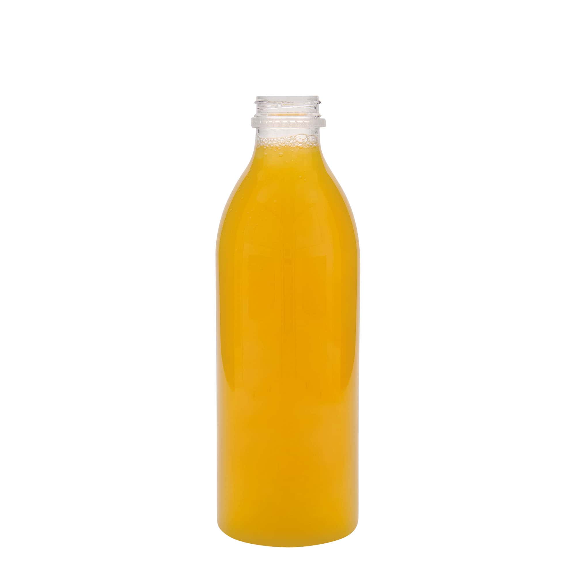 1.000 ml sticlă PET standard, plastic, gura: 38 mm 1.000 ml sticlă PET standard, plastic, gura: 38 mm