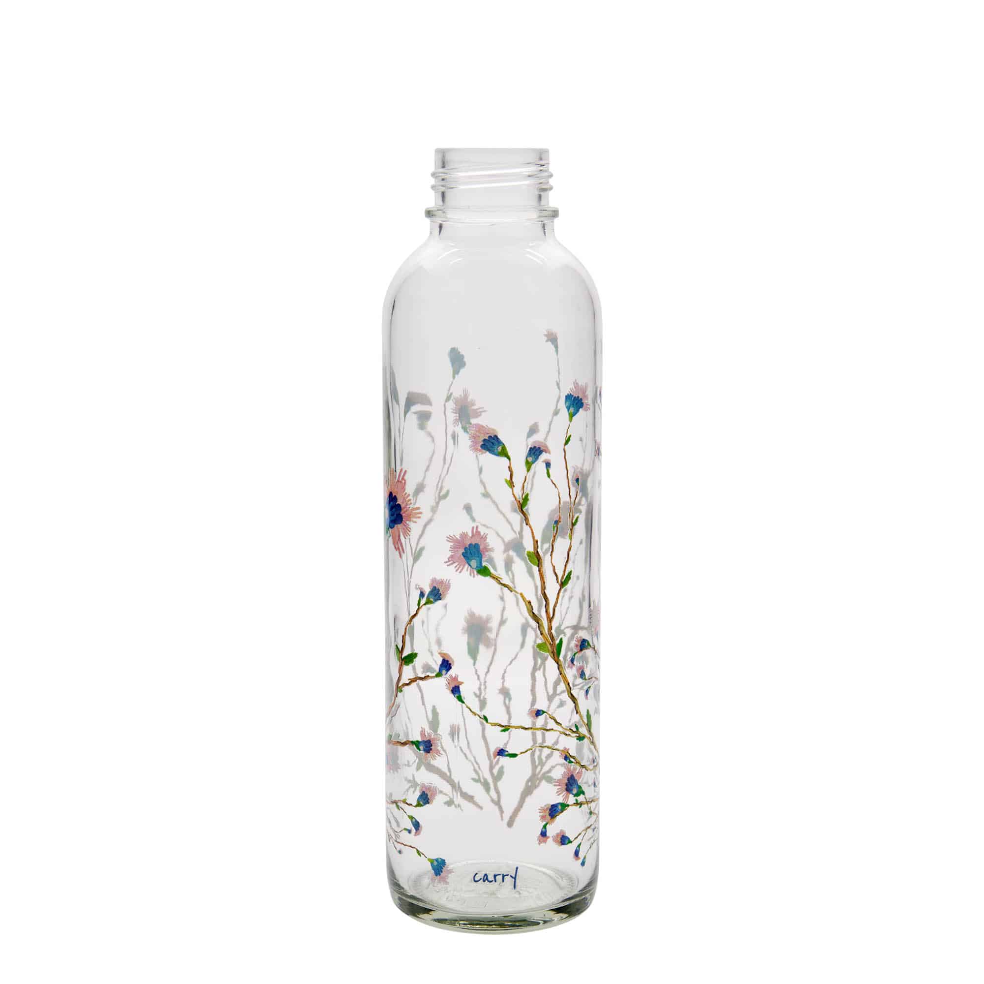 Sticlă de băut 700 ml CARRY Bottle 'Hanami', deschidere: capac cu filet