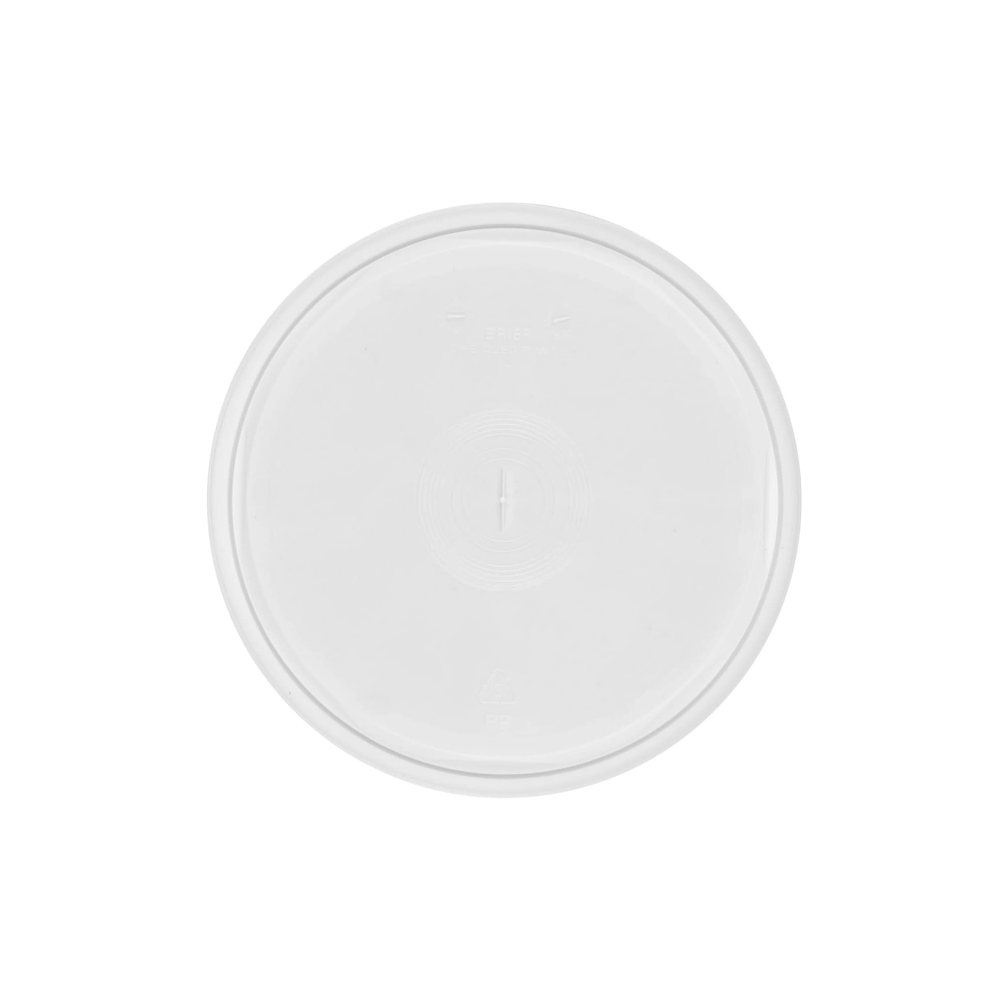 Capac pentru găleată de 2,5 l, plastic PP, alb