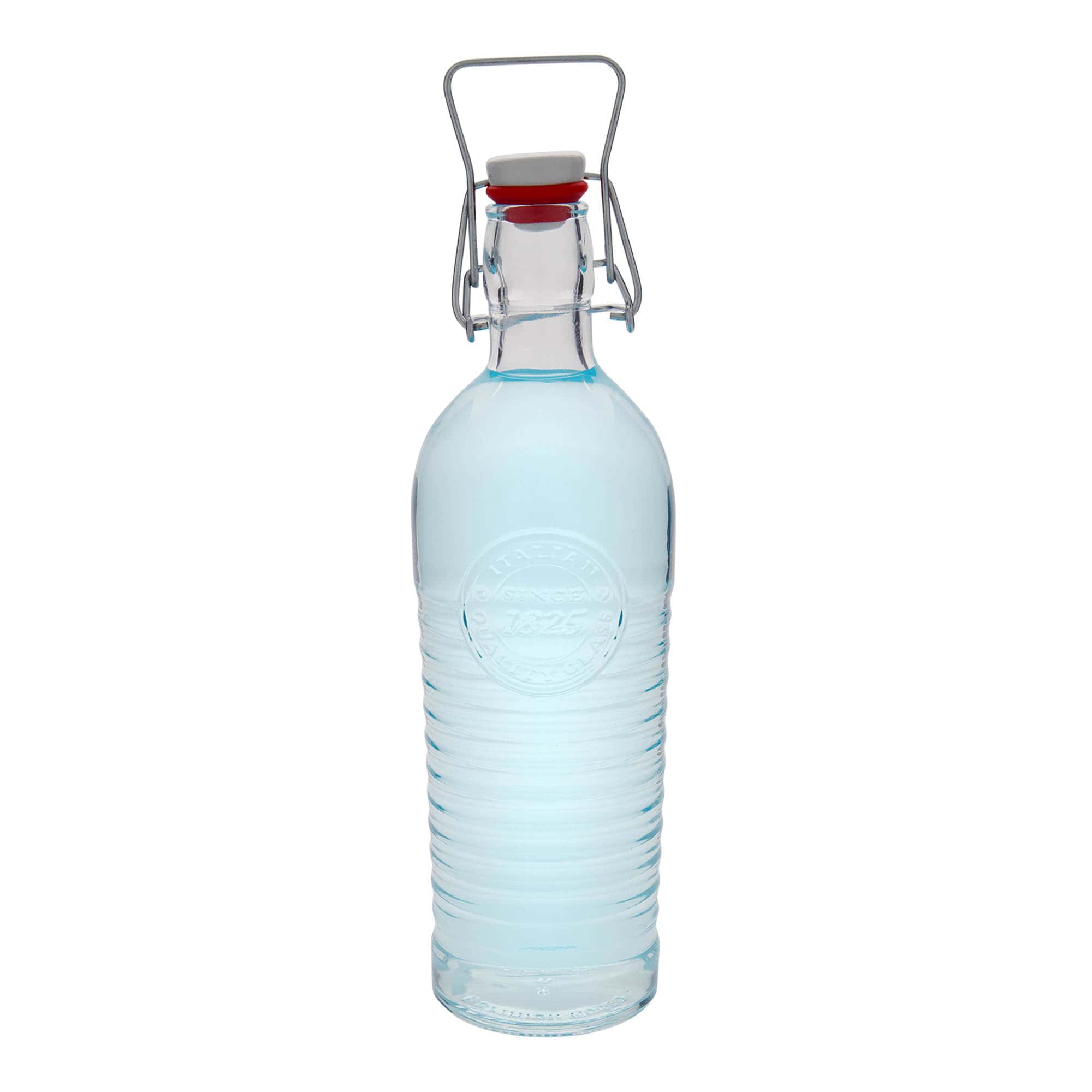 Sticlă de sticlă de 1.200 ml 'Officina 1825', gură: închidere cu clemă