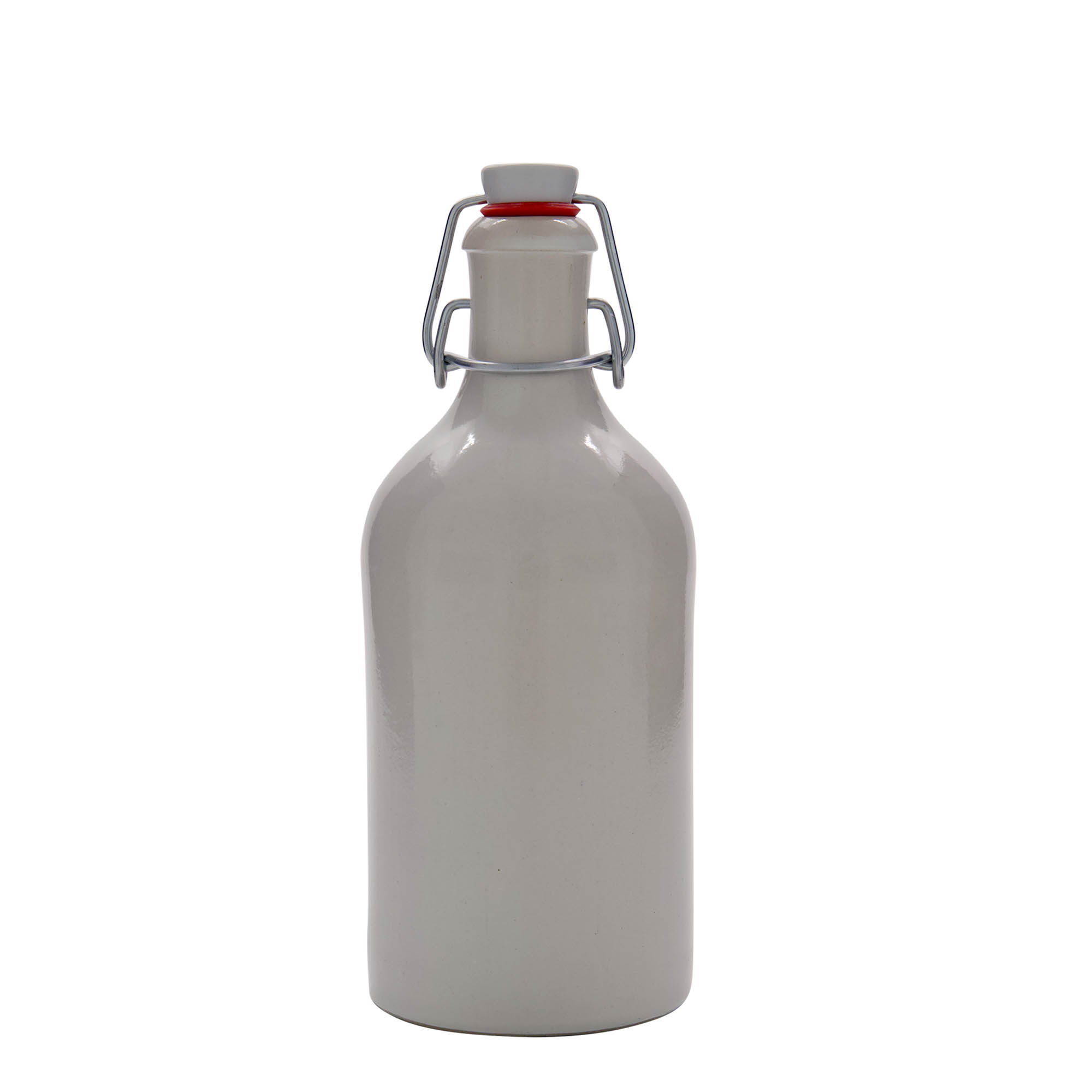500 ml ulcior de lut, ceramică, alb, gura: închidere cu clemă 500 ml ulcior de lut, ceramică, alb, gura: închidere cu clemă