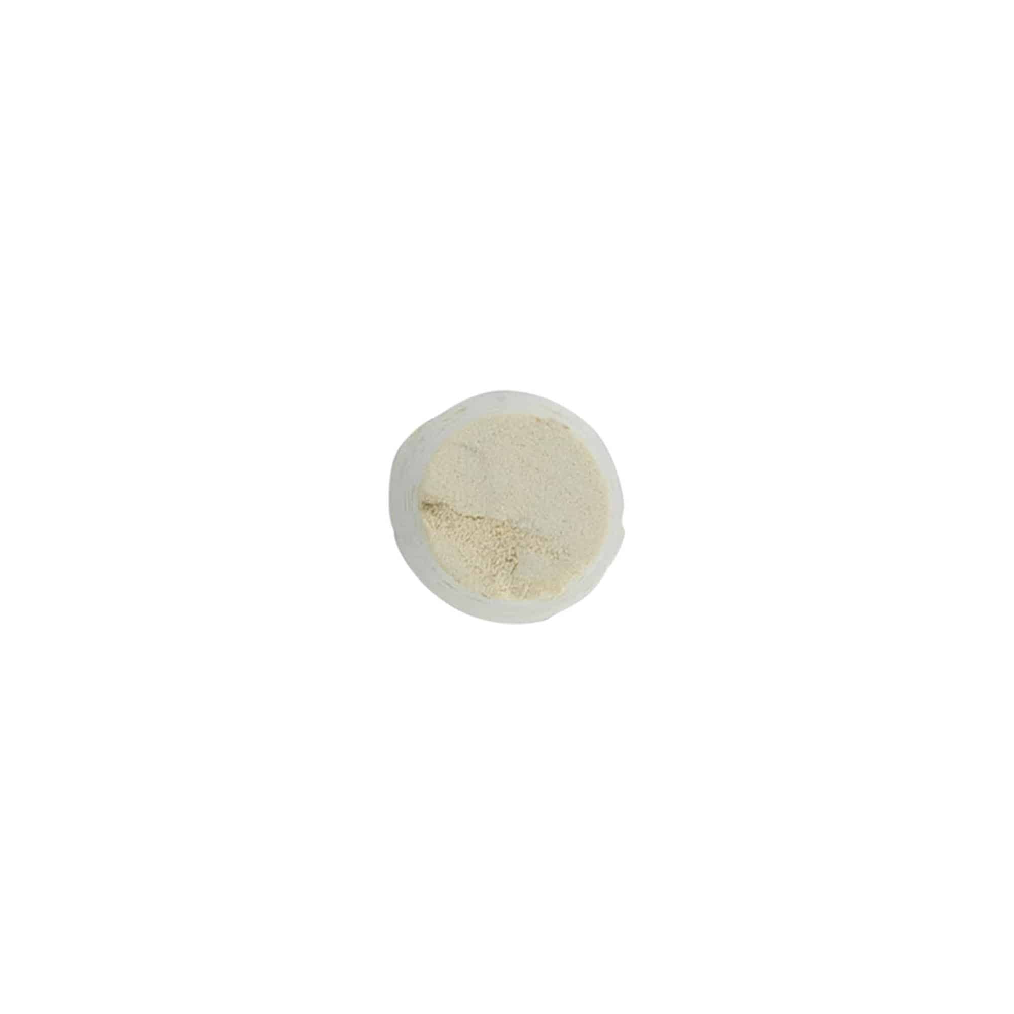 Dop conic 11-14 x 22, plută naturală, albăstrită, pentru gură: plută