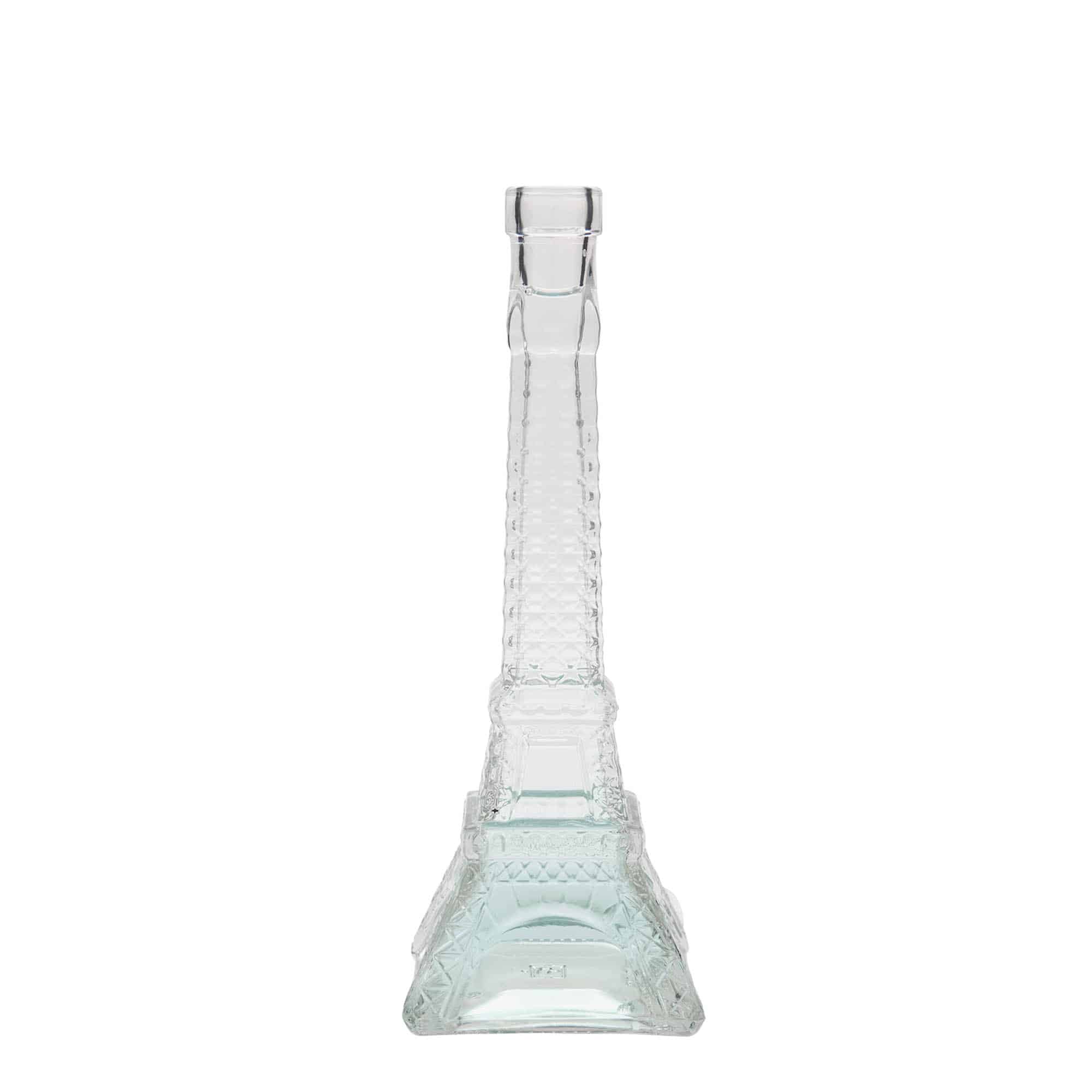 Sticlă de sticlă de 200 ml „Turnul Eiffel”, deschidere: dop de plută