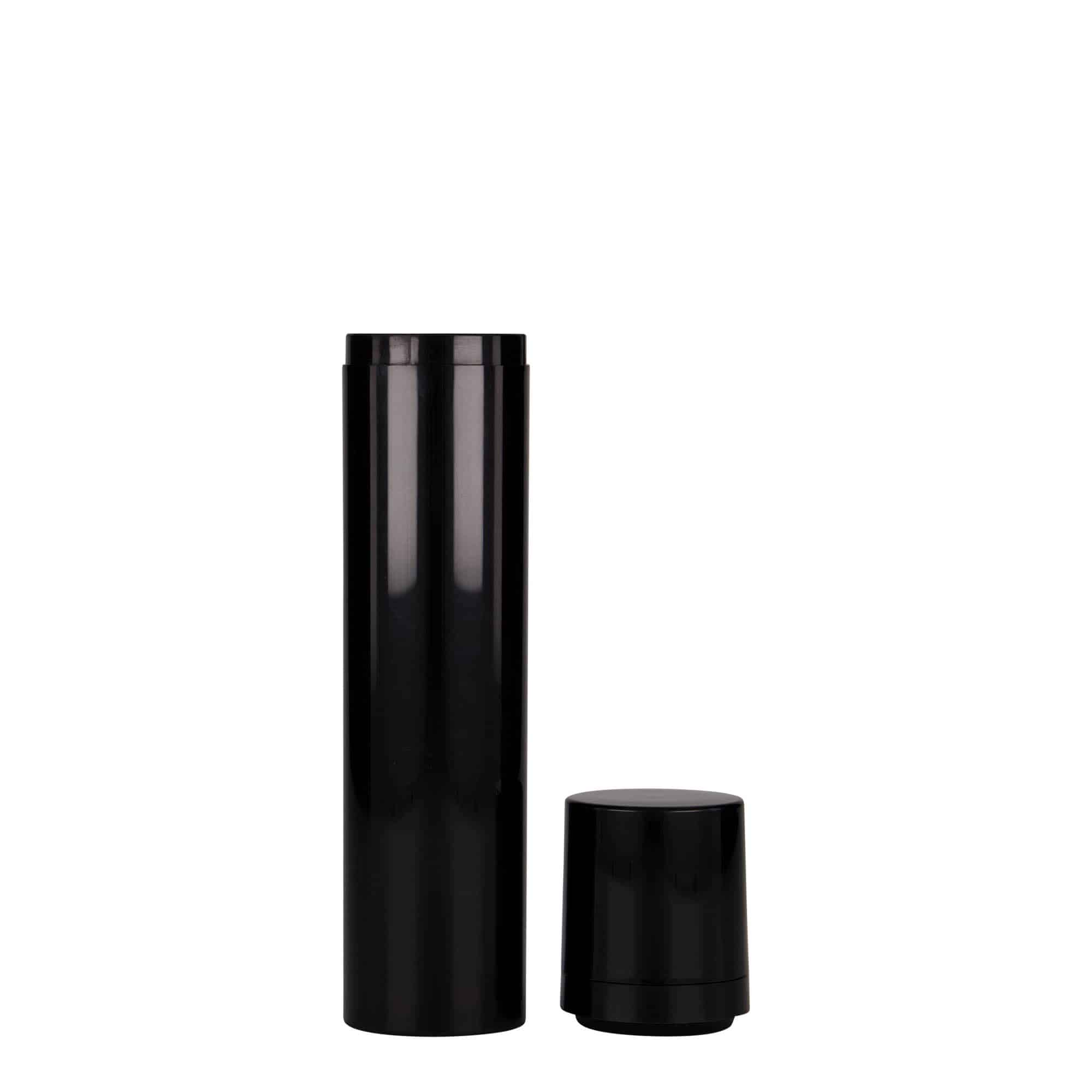 100 ml dozator airless „Mezzo”, plastic PP, negru 100 ml dozator airless „Mezzo”, plastic PP, negru