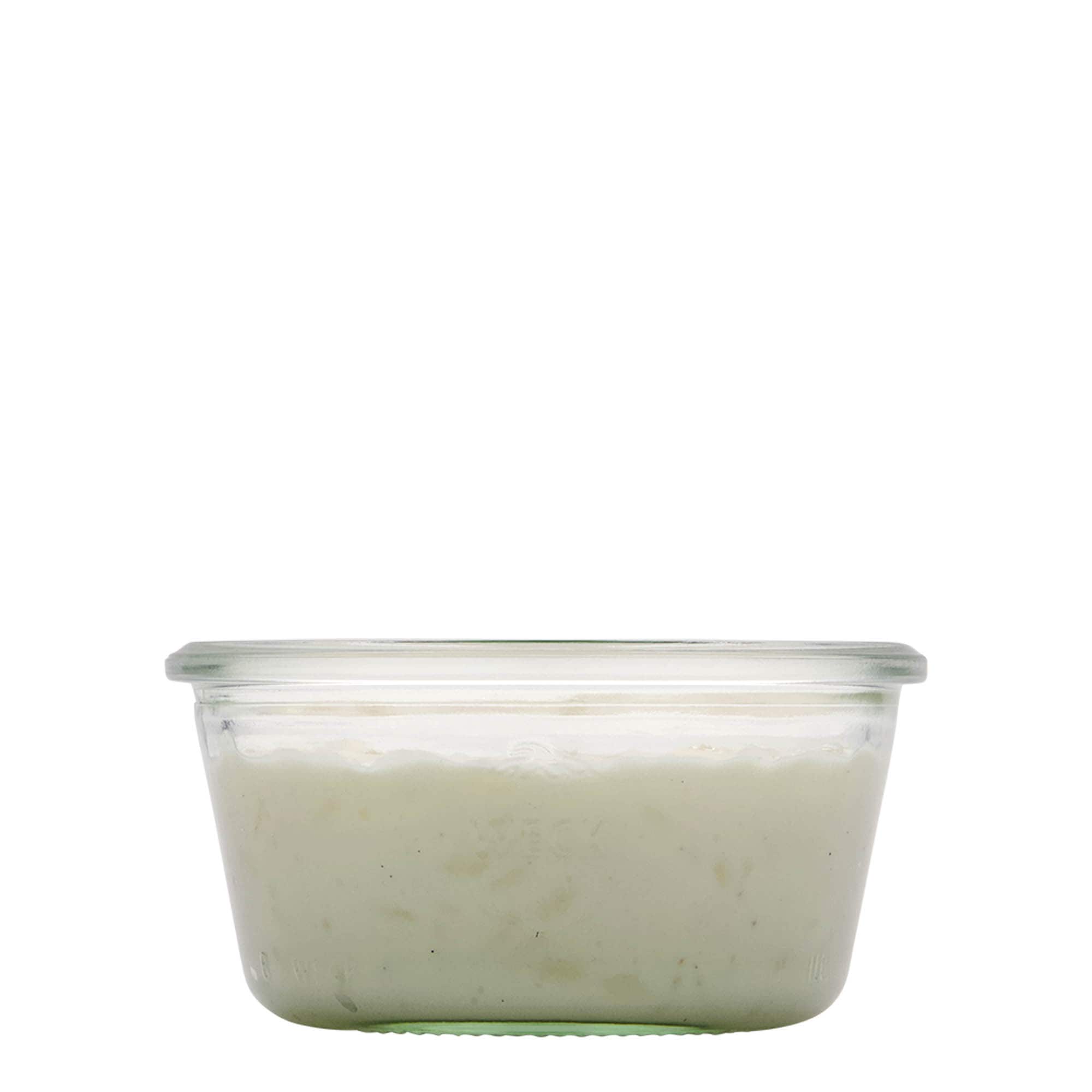 290 ml borcan WECK cu gura largă, margine rotundă 290 ml borcan WECK cu gura largă, margine rotundă