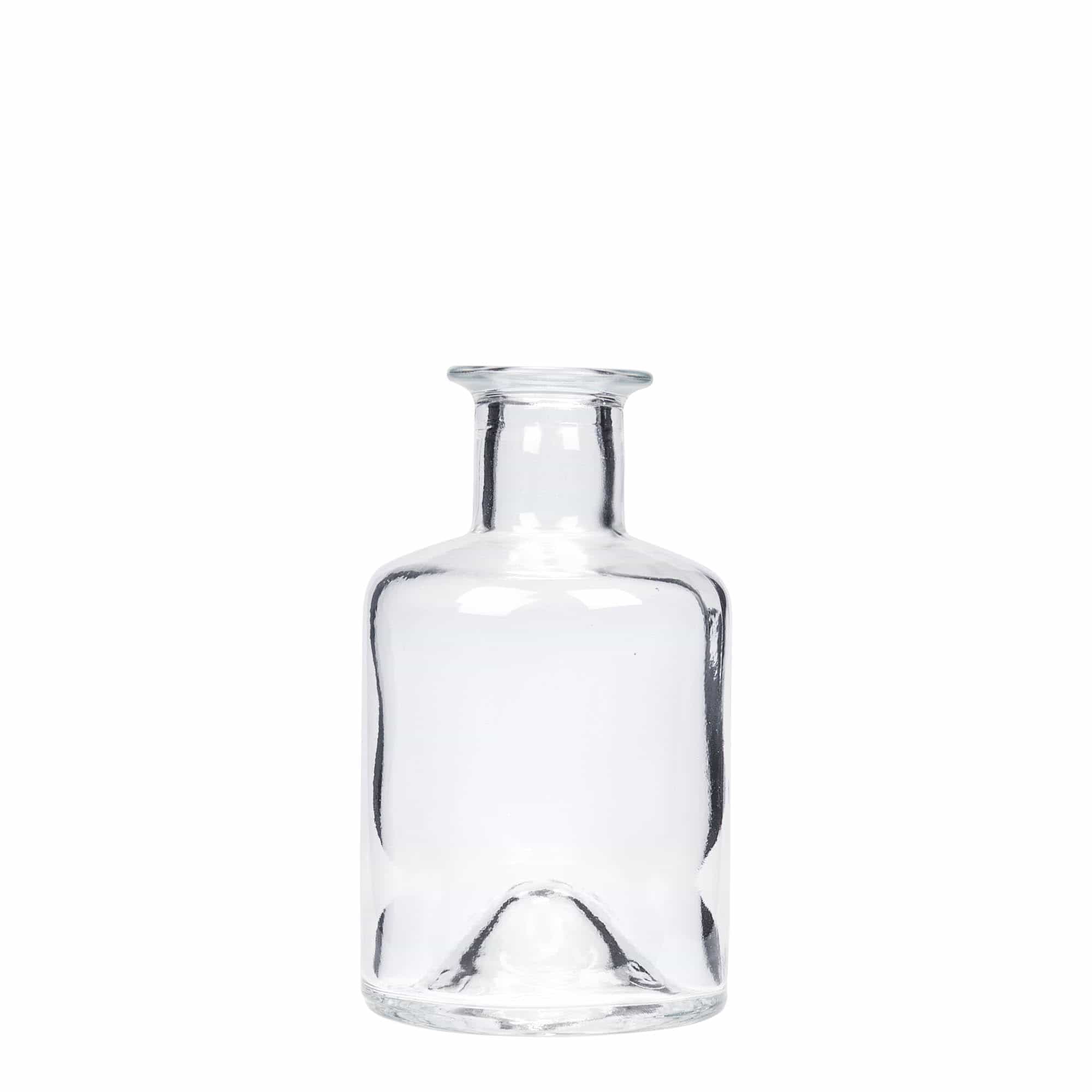 Sticlă de 200 ml pentru farmacie, gura: dop de plută