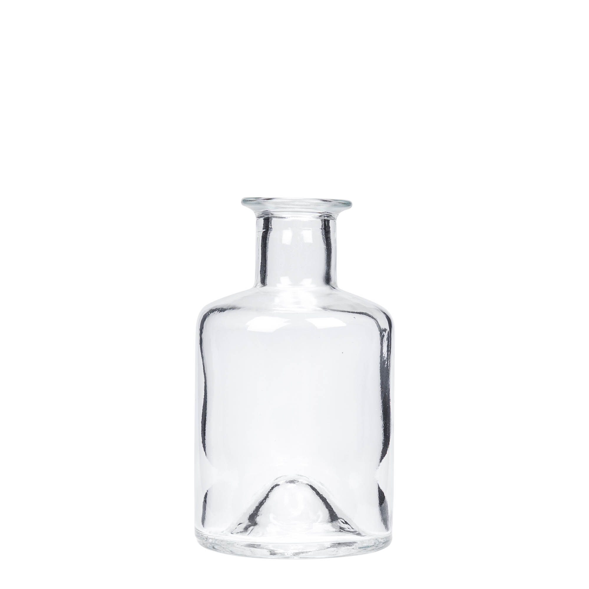 Sticlă de 200 ml pentru farmacie, gura: dop de plută