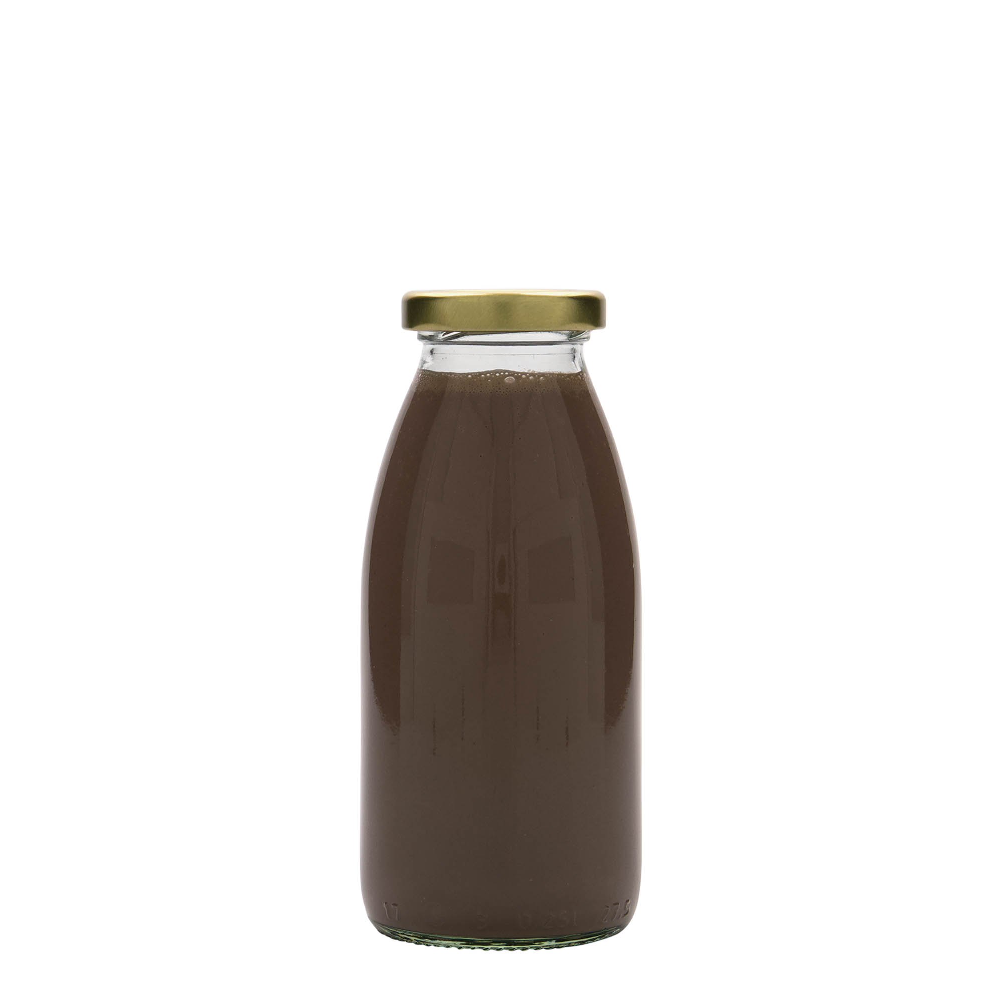 Sticlă de sticlă de 250 ml Vroni #, gura: Twist-Off (TO 43)