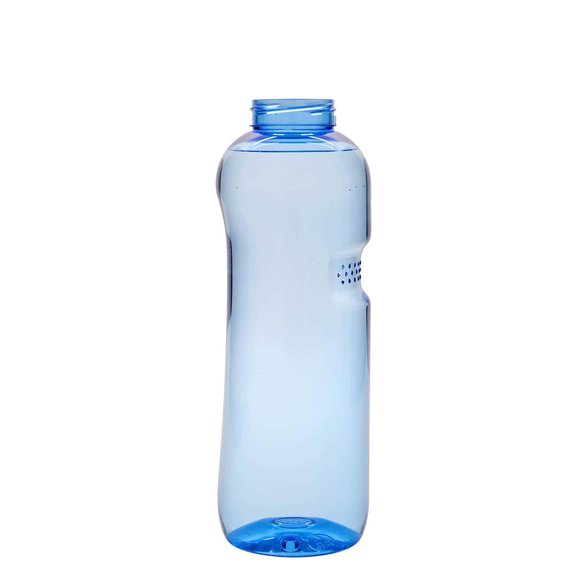1.000 ml sticlă PET pentru băut 'Kavodrink', plastic, albastru