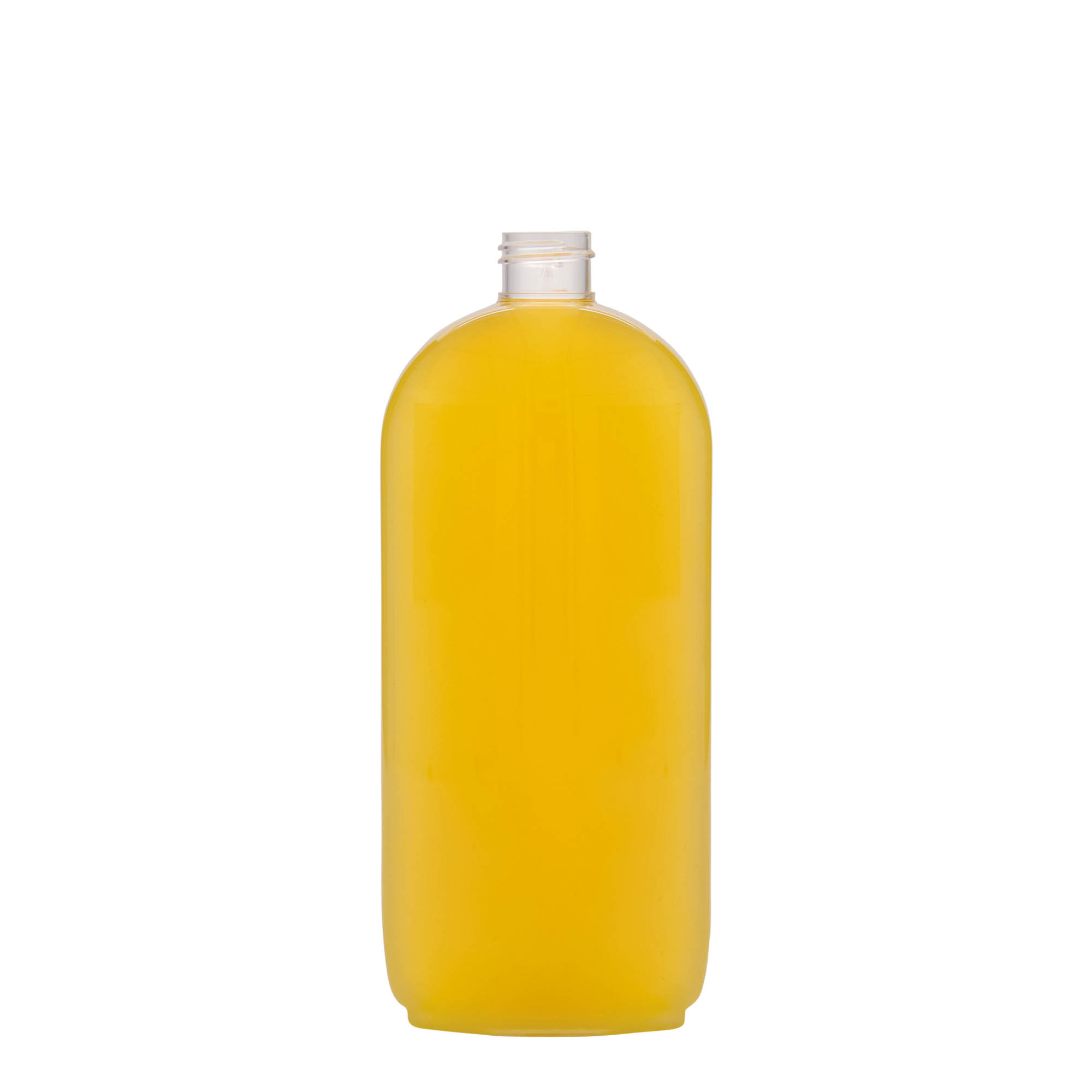 Sticlă PET de 500 ml „Iris”, ovală, plastic, gura: 24/410 Sticlă PET de 500 ml „Iris”, ovală, plastic, gura: 24/410