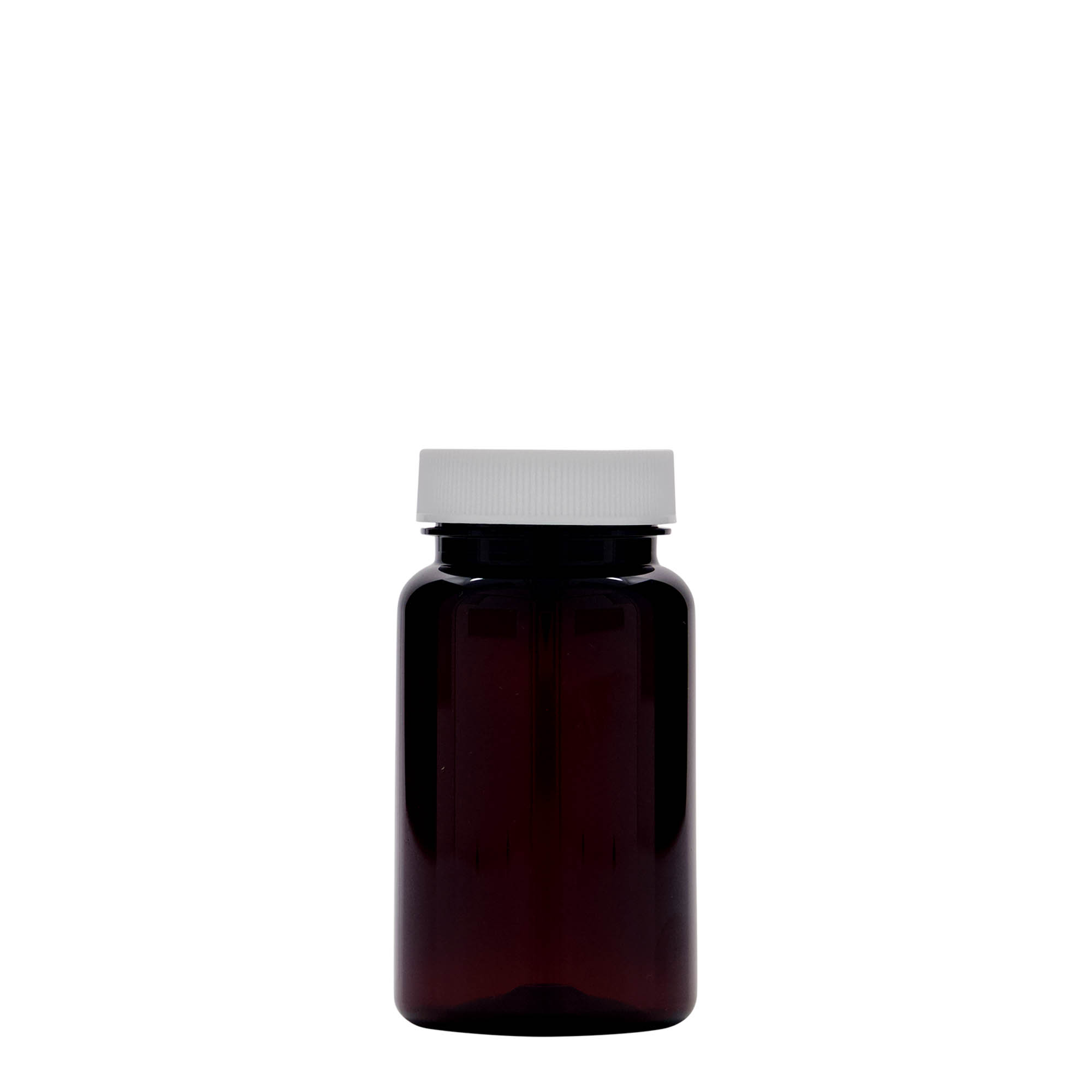 100 ml ambalaj PET, plastic, maro, gura: 38/400