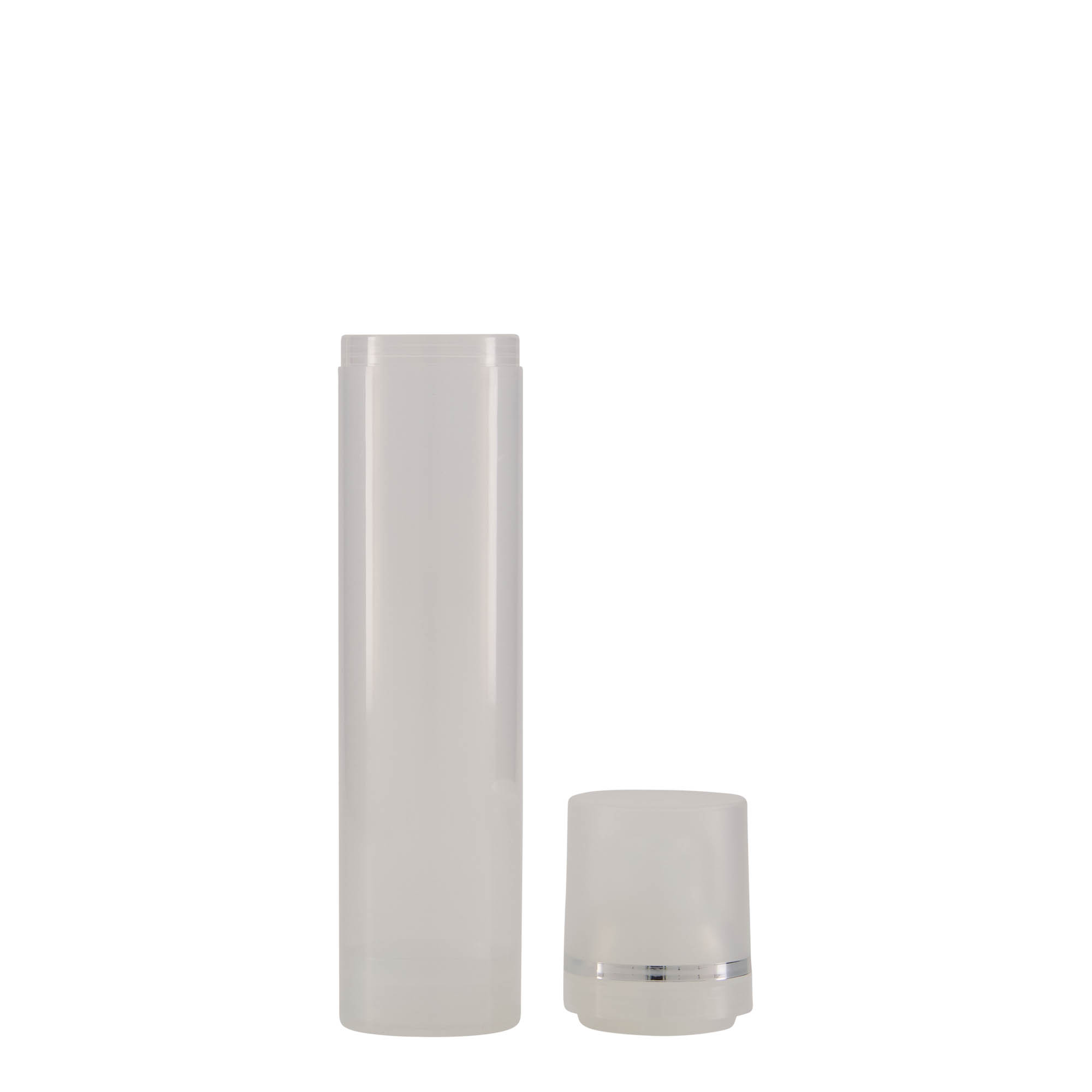 100 ml dozator airless „Mezzo”, plastic PP, natural 100 ml dozator airless „Mezzo”, plastic PP, natural