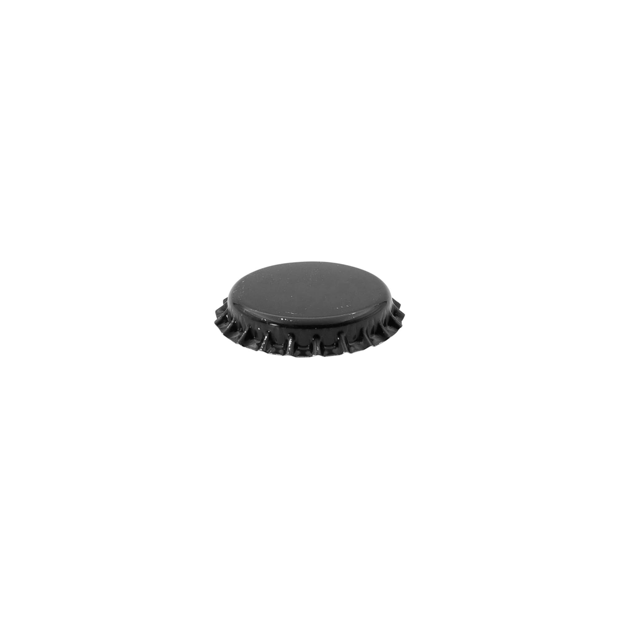 Capace staniol 26 mm, metal, negru Capace staniol 26 mm, metal, negru