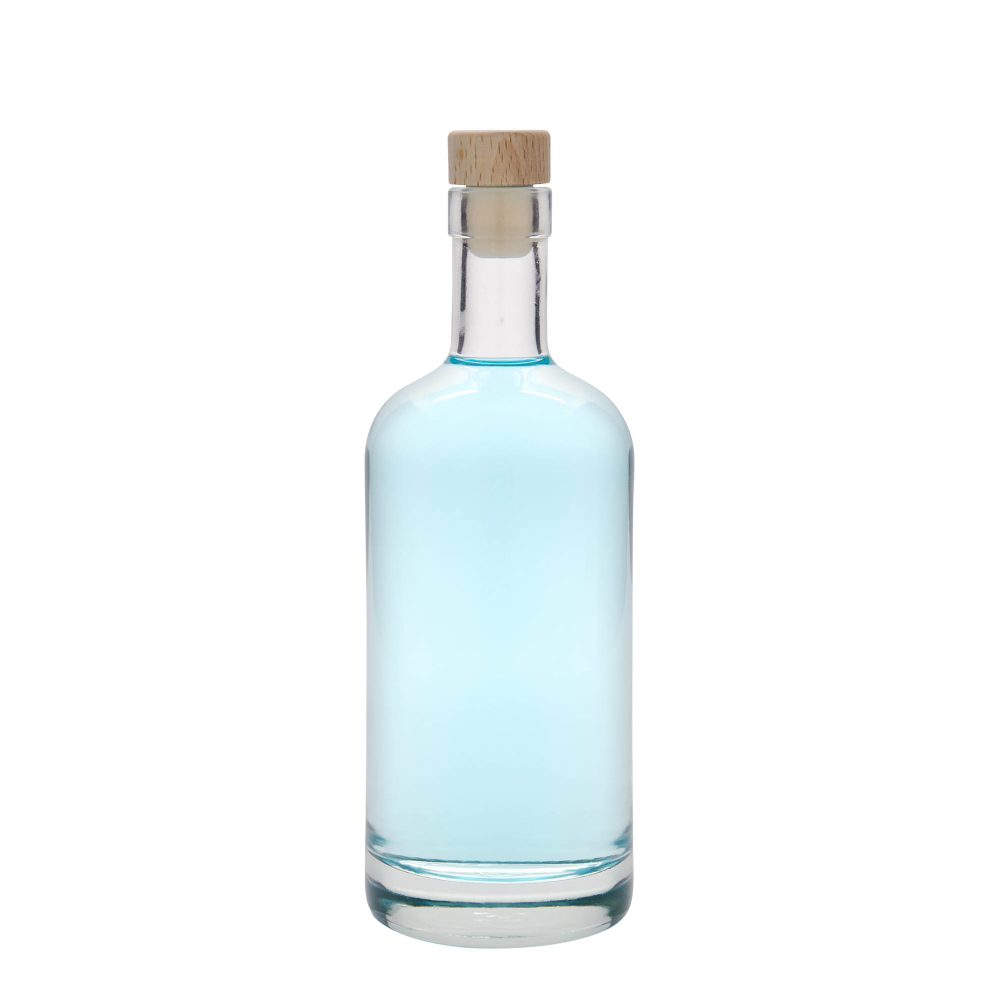 Sticlă de sticlă de 500 ml 'Linea Uno', gura: dop de plută Sticlă de sticlă de 500 ml 'Linea Uno', gura: dop de plută