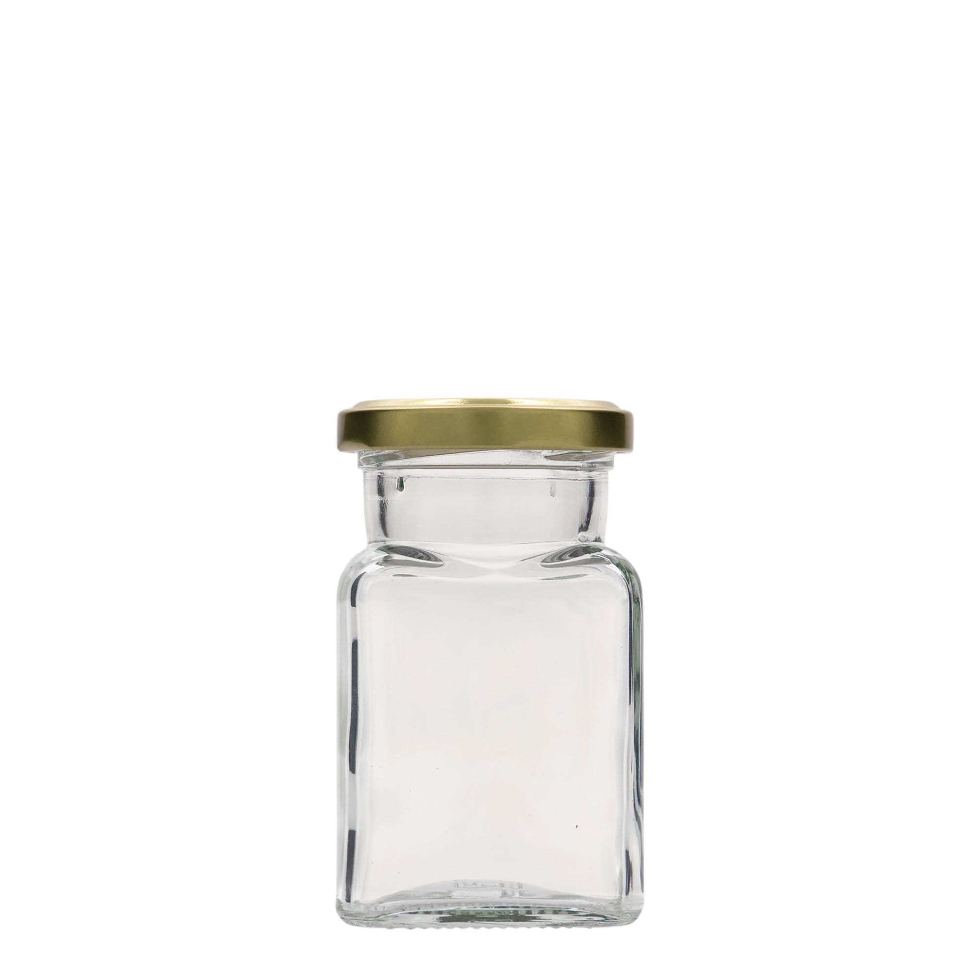 150 ml borcan pătrat, gura: Twist-Off (TO 53) 150 ml borcan pătrat, gura: Twist-Off (TO 53)