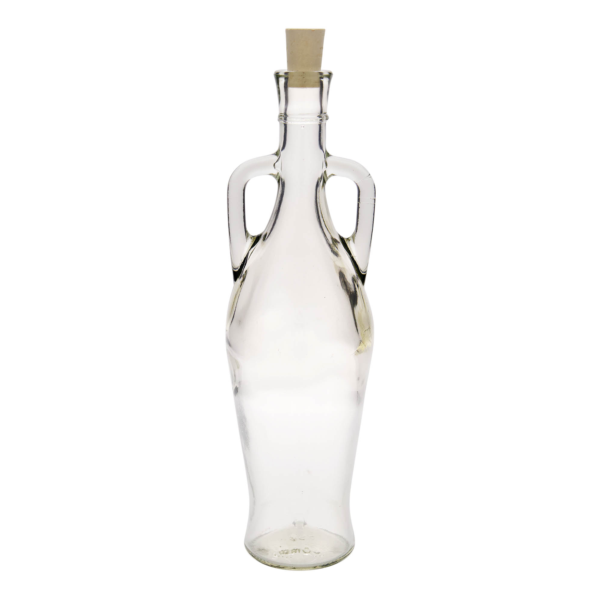 Sticlă de sticlă de 750 ml „Amforă”, gura: dop de plută Sticlă de sticlă de 750 ml „Amforă”, gura: dop de plută