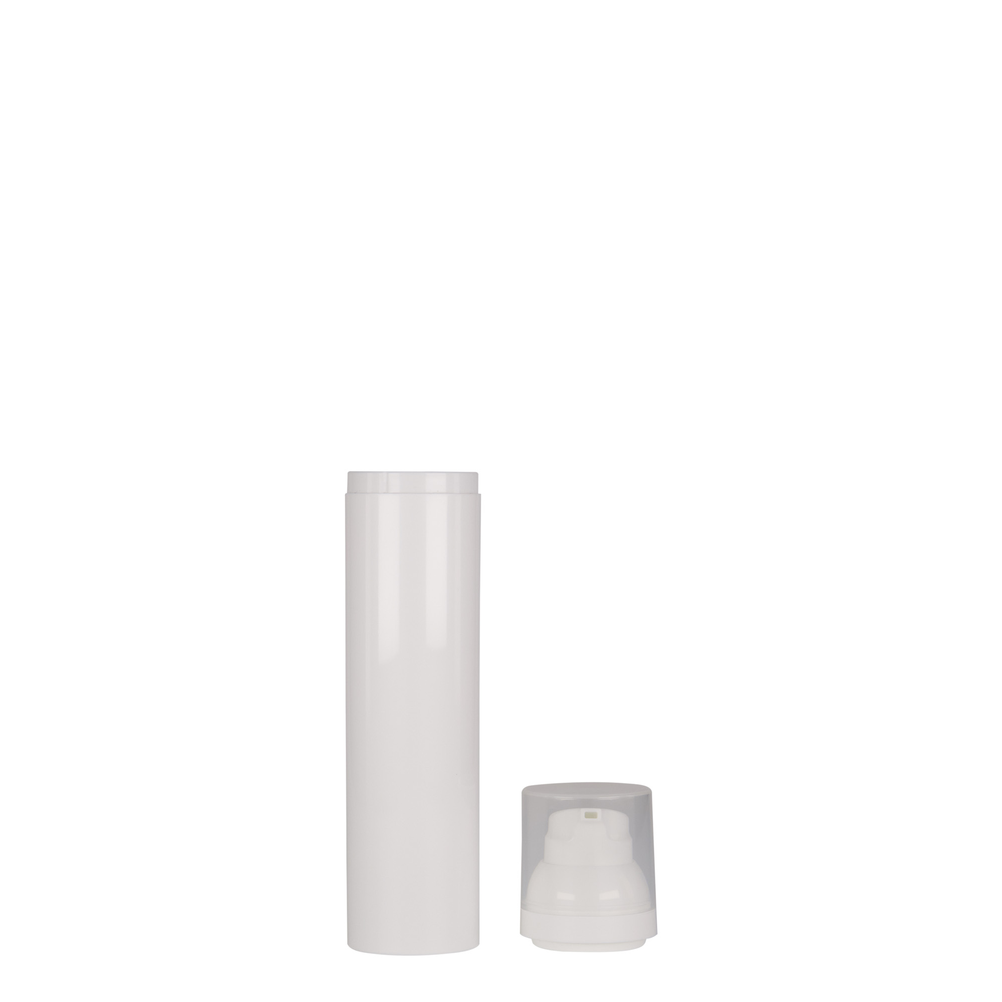 Dispenser Airless 100 ml „Mezzo”, plastic PP, alb Dispenser Airless 100 ml „Mezzo”, plastic PP, alb
