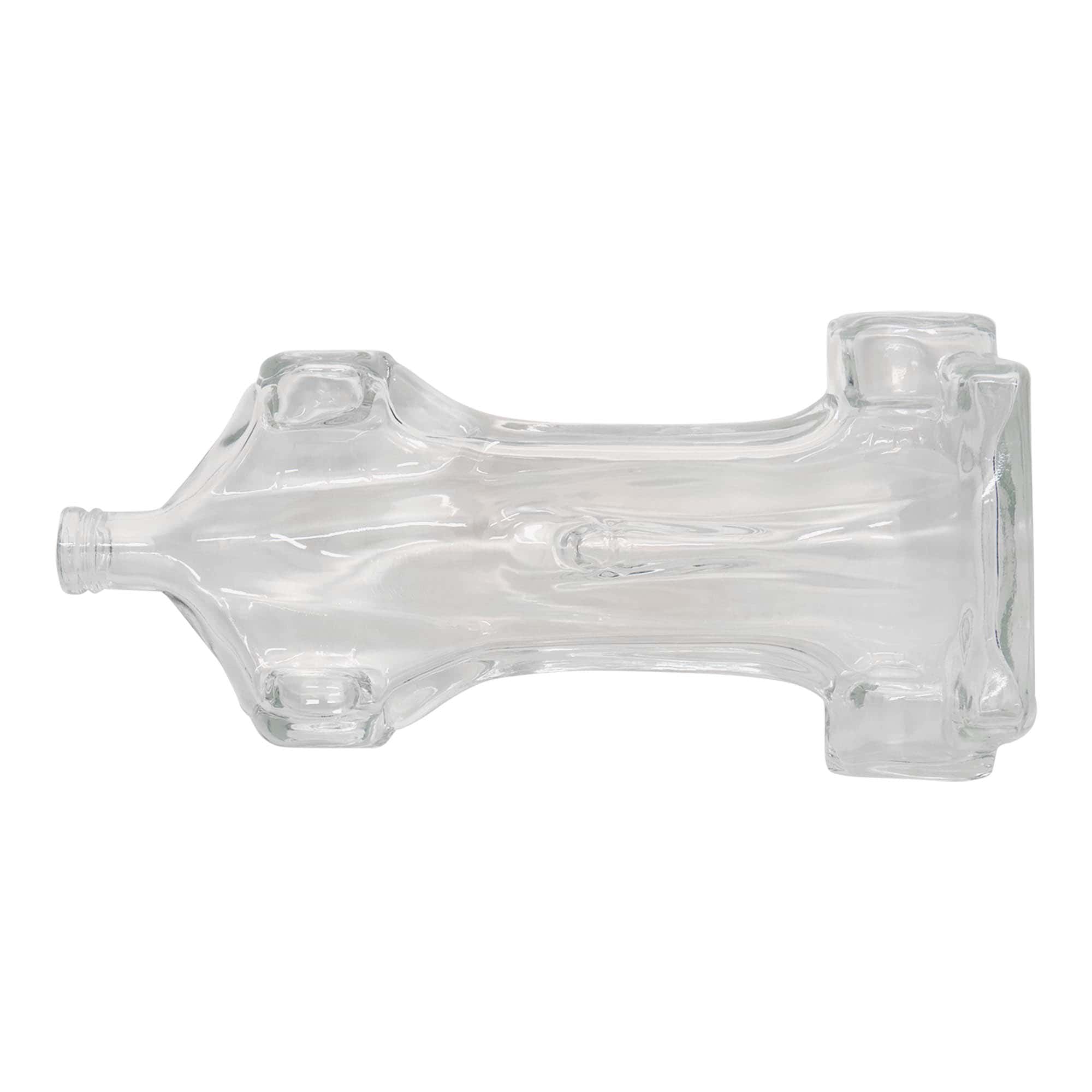 Sticlă de sticlă de 200 ml „Mașină de curse”, gura: dop