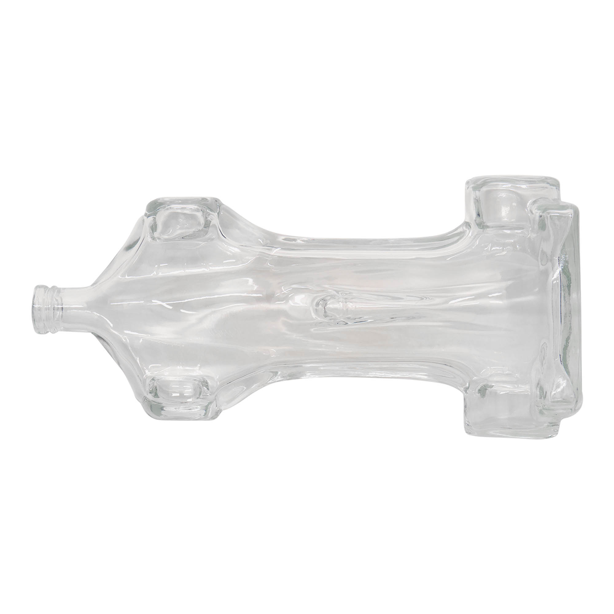 Sticlă de sticlă de 200 ml „Mașină de curse”, gura: dop