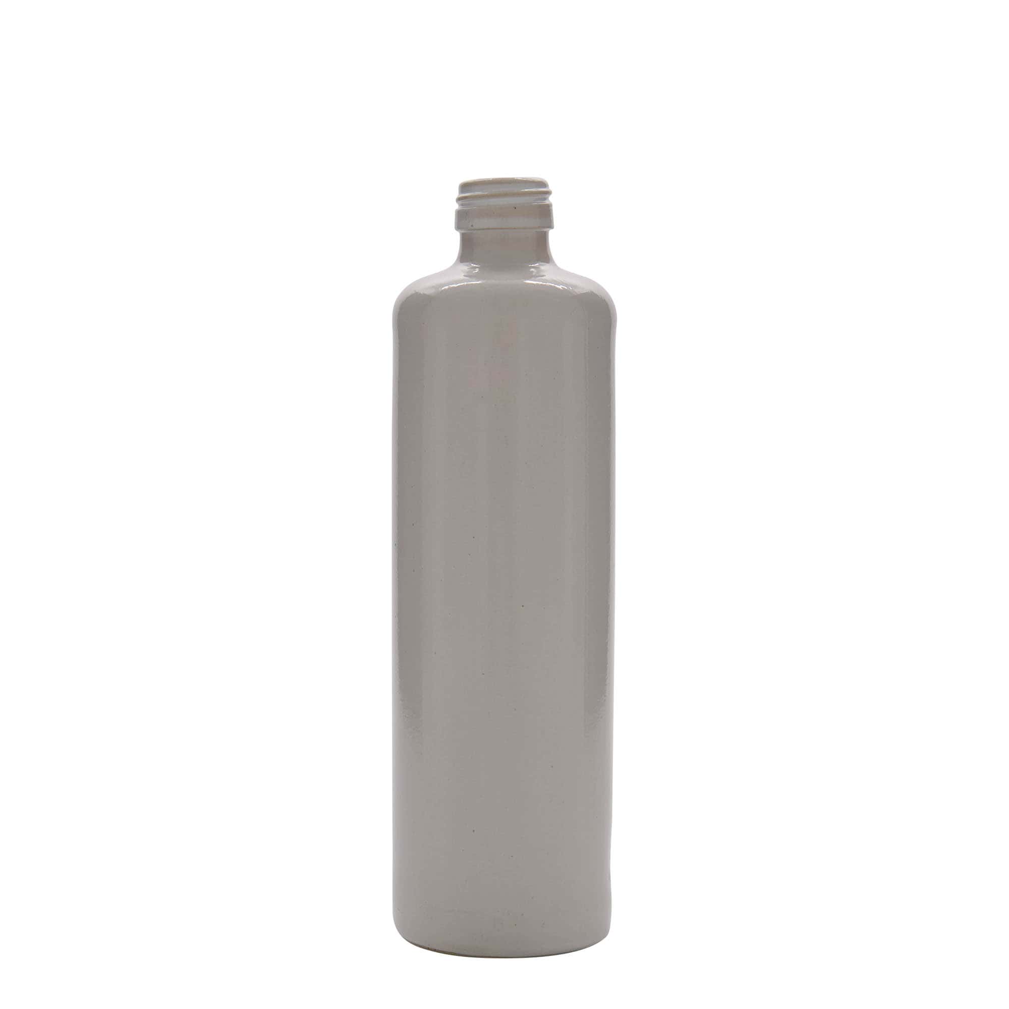 500 ml ulcior de lut, ceramică, alb, gură: PP 31,5