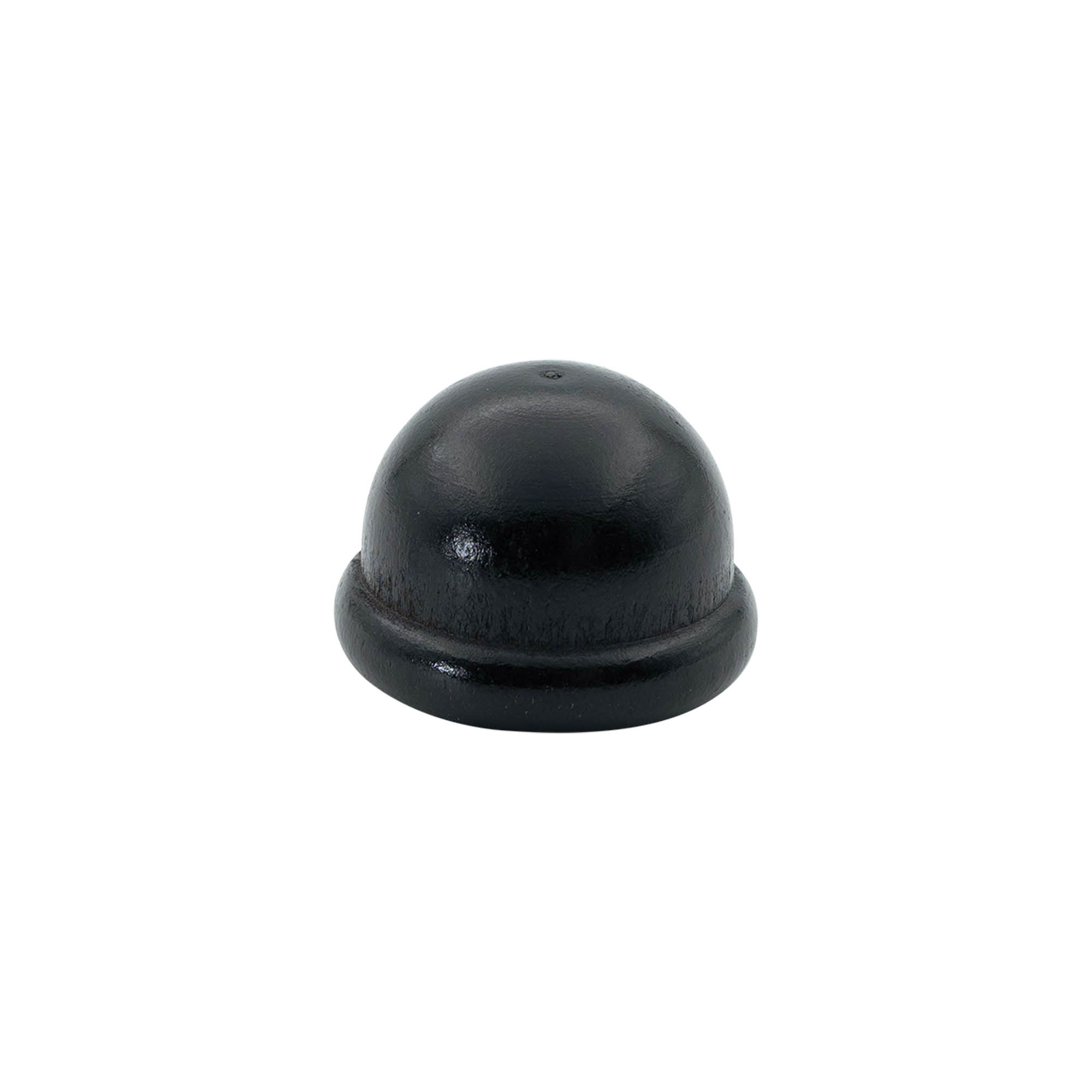 Dop cu mâner 19 mm „Pepene”, lemn/PE, negru, pentru gură: dop Dop cu mâner 19 mm „Pepene”, lemn/PE, negru, pentru gură: dop