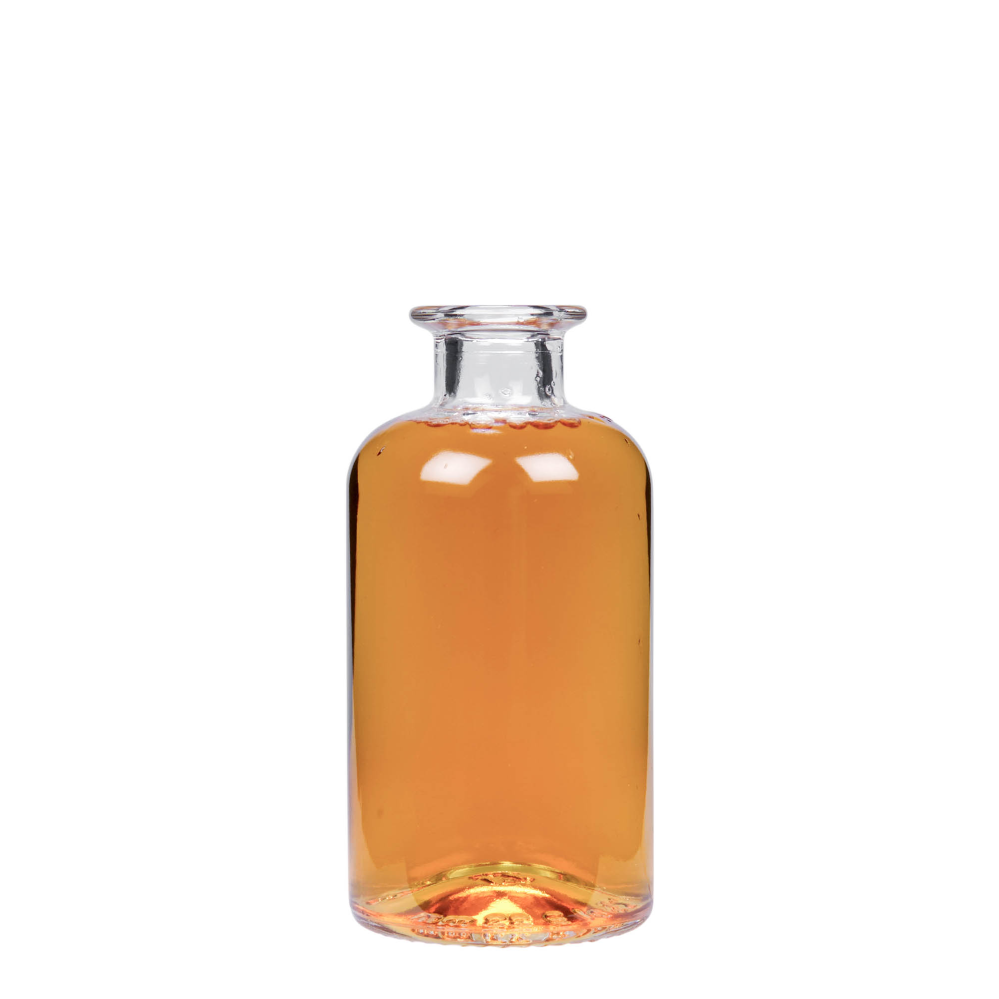 Sticlă de sticlă de 250 ml pentru farmacist, gura: dop de plută Sticlă de sticlă de 250 ml pentru farmacist, gura: dop de plută