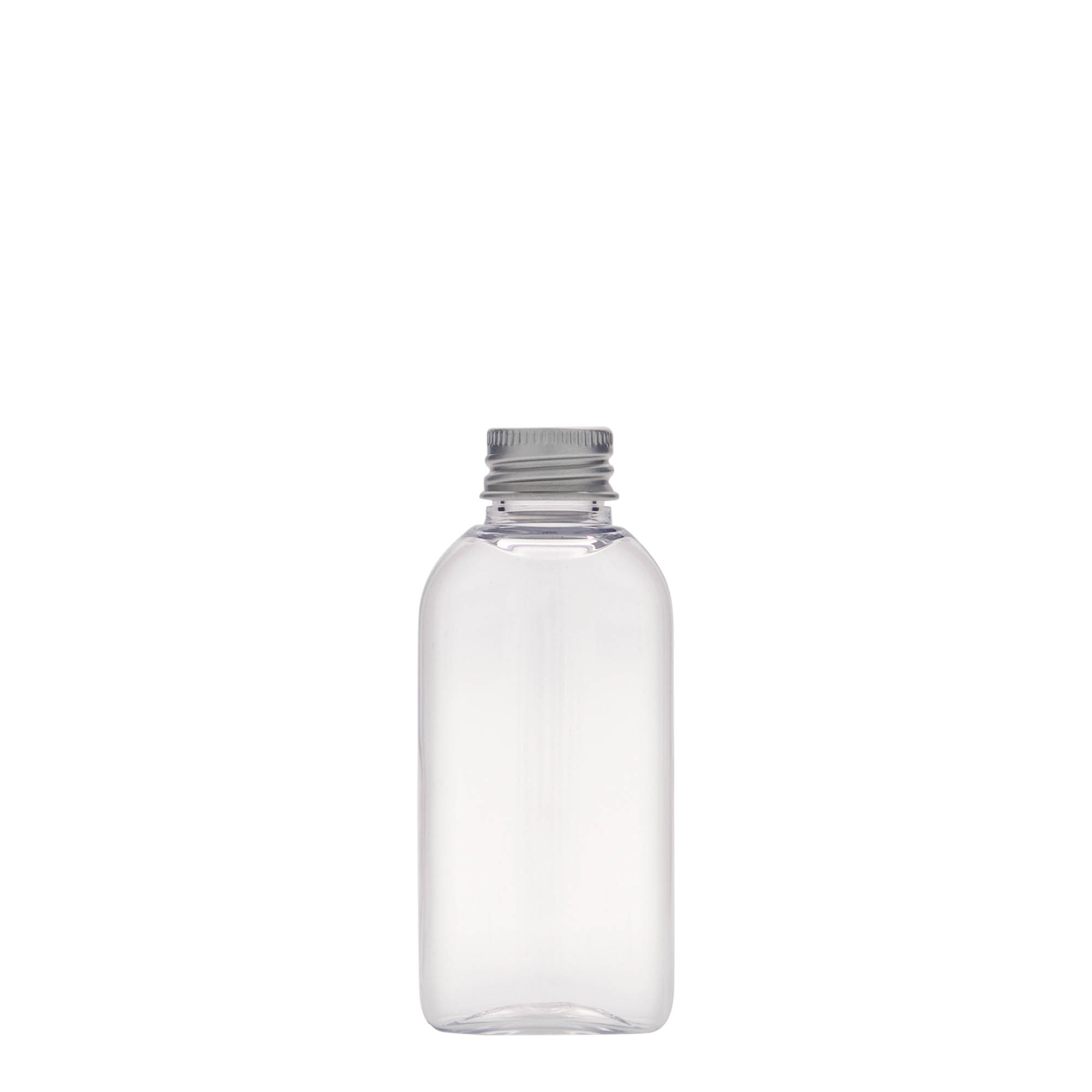 Sticlă PET de 50 ml „Iris”, ovală, plastic, gura: 20/410 Sticlă PET de 50 ml „Iris”, ovală, plastic, gura: 20/410