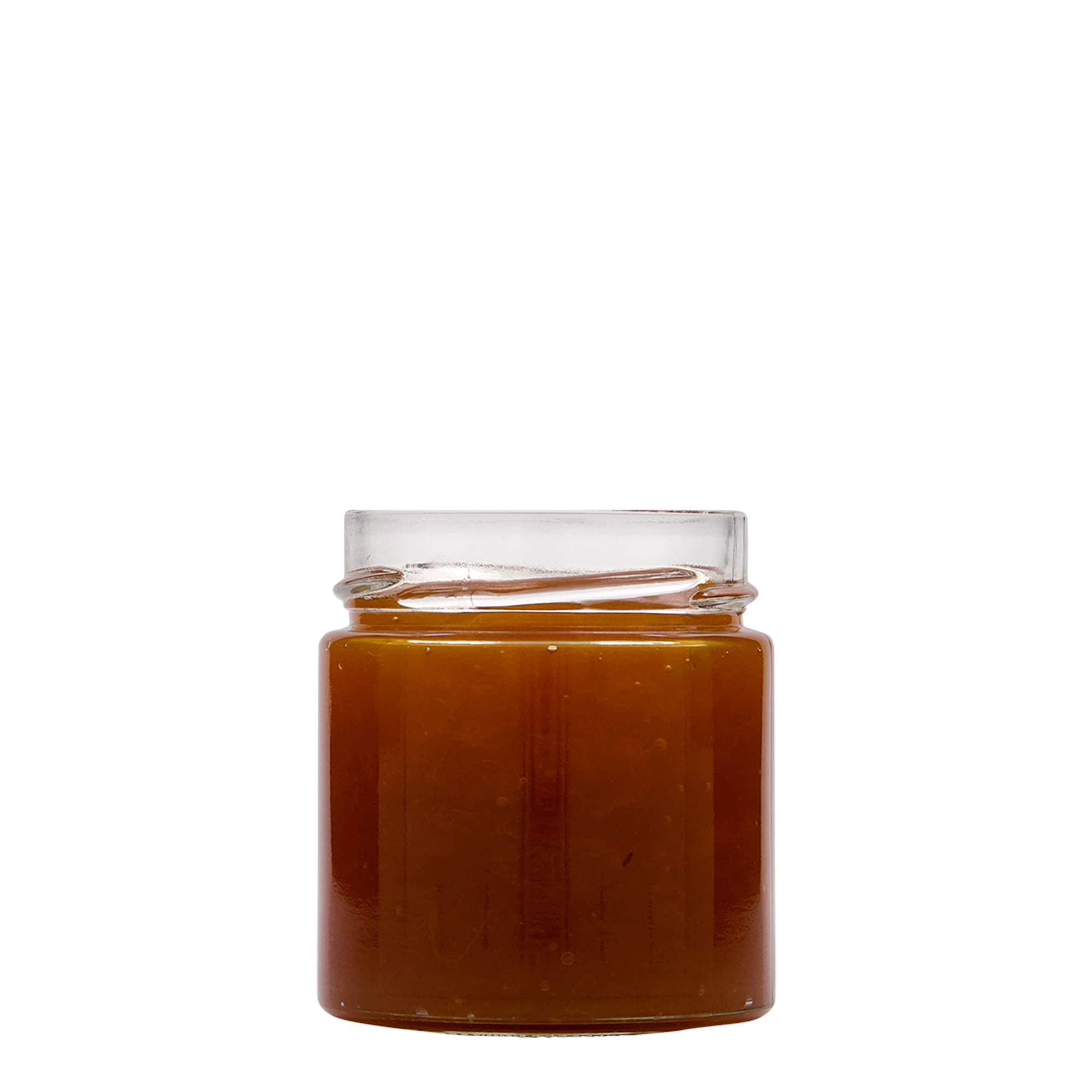 220 ml borcan rotund 'Aurora', gura: Deep-Twist-Off (DTO 66)