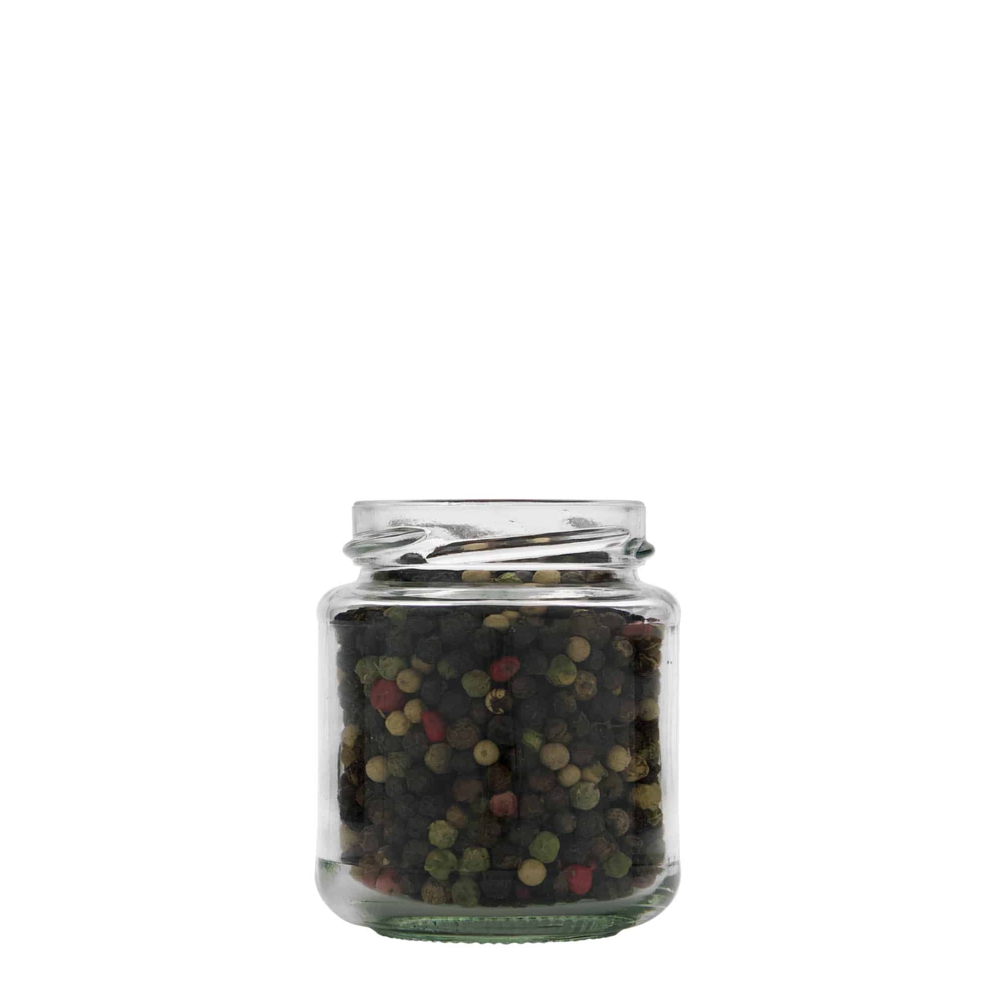 142 ml borcan rotund, gură: Twist-Off (TO 53)
