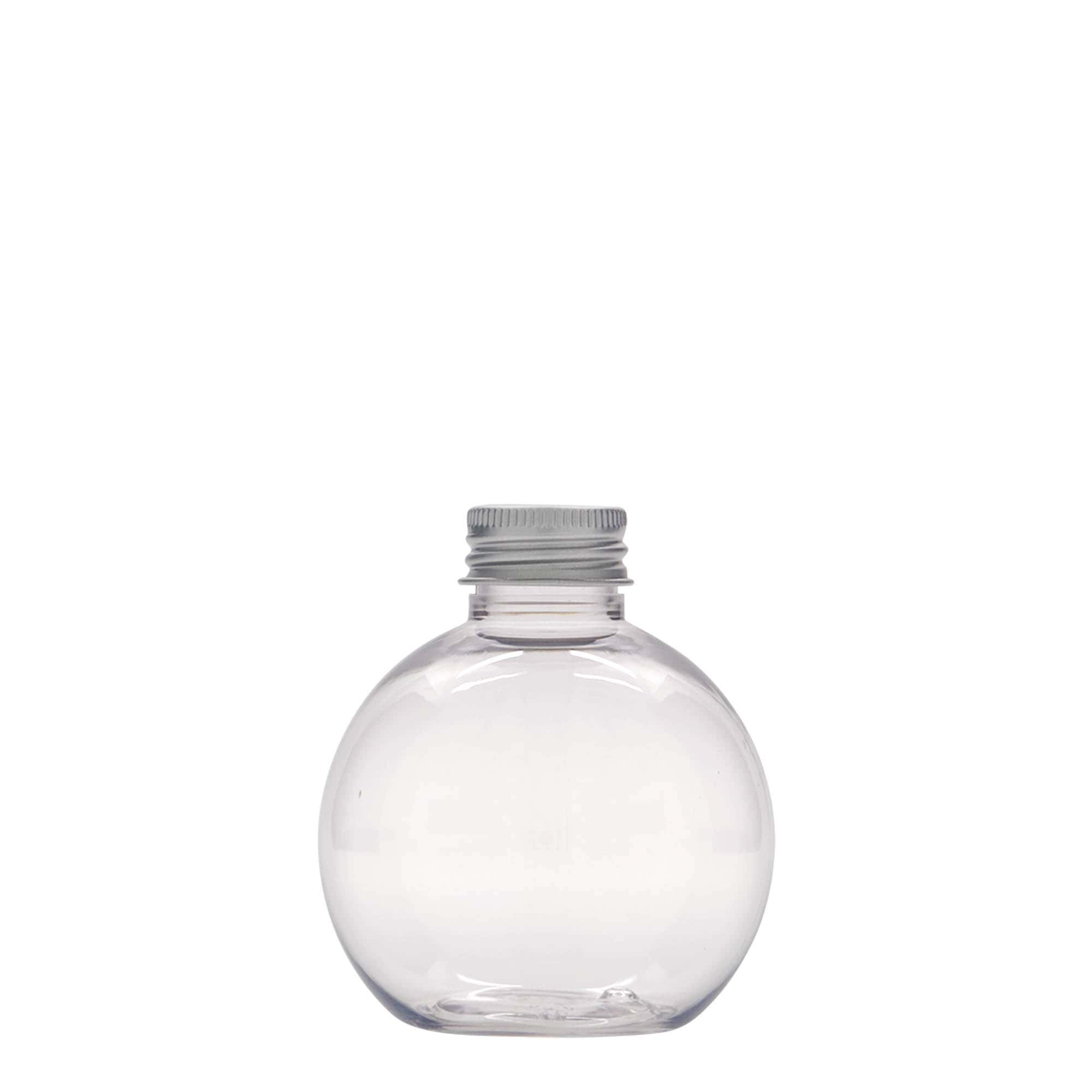 Sticlă PET de 150 ml „Perry”, rotundă, plastic, gât: 24/410