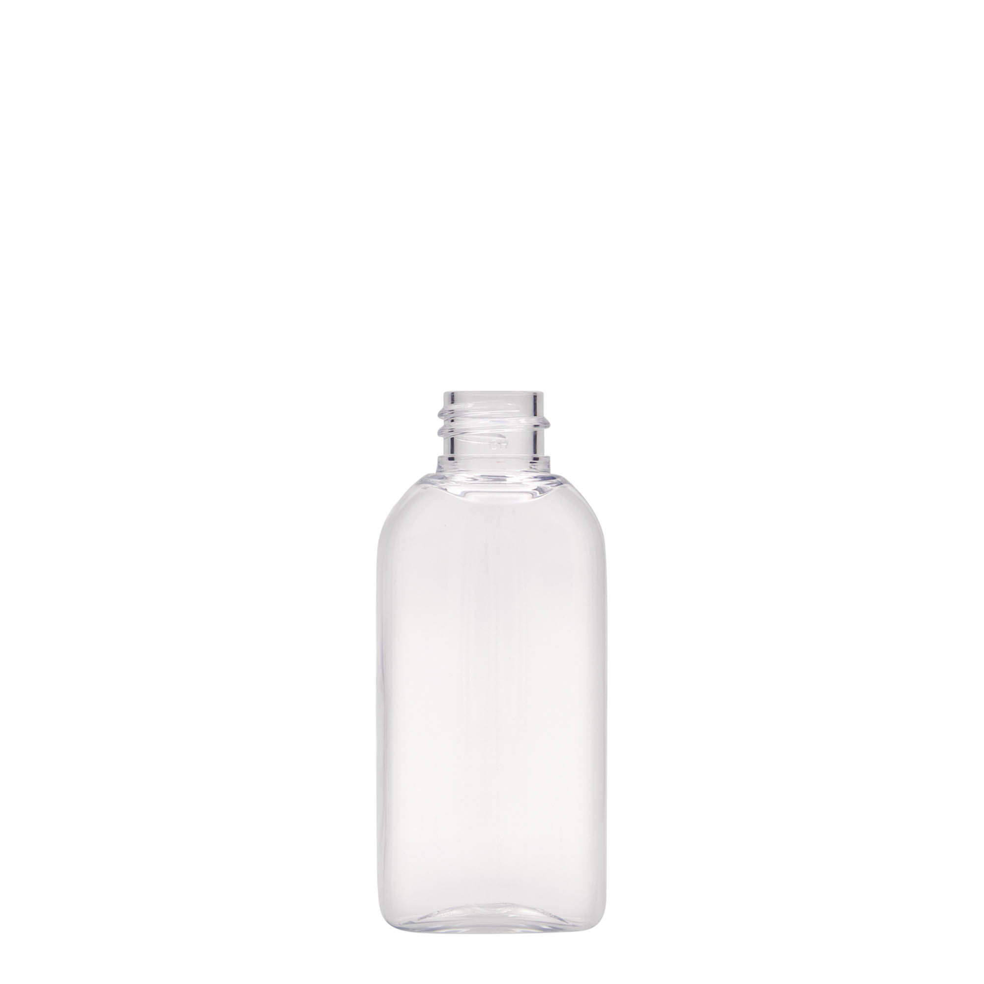 Sticlă PET de 50 ml „Iris”, ovală, plastic, gura: 20/410 Sticlă PET de 50 ml „Iris”, ovală, plastic, gura: 20/410