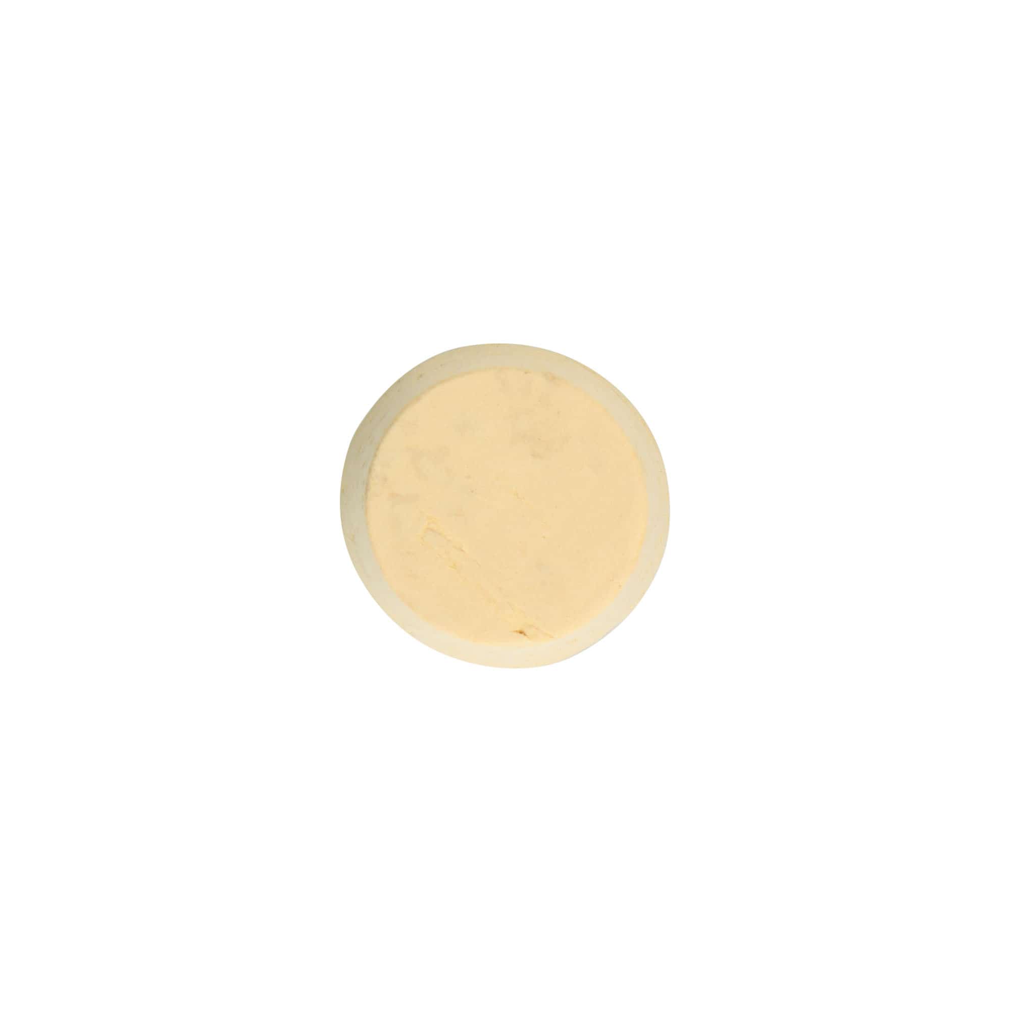 Dop conic 24-28 x 27, plută naturală, albăstrită, pentru gură: plută