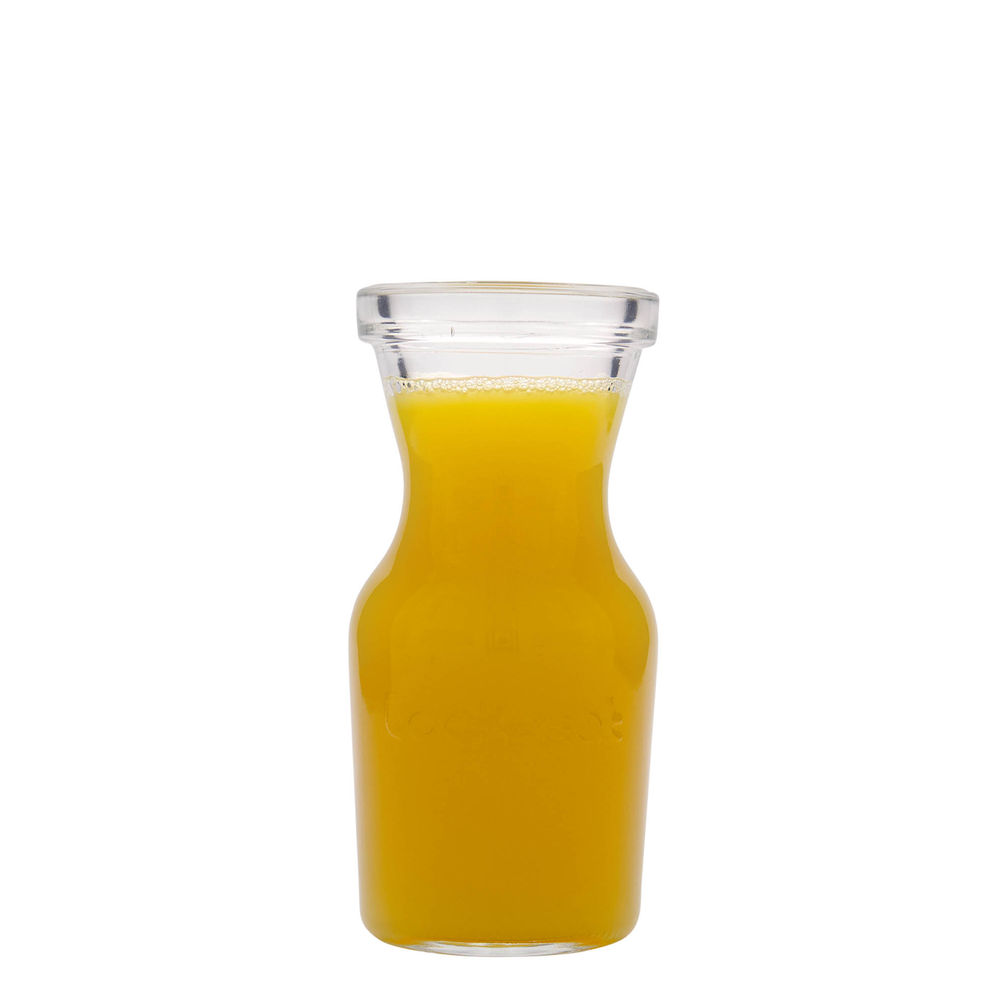 250 ml carafă de sticlă 'Lock-Eat', gura: închidere cu clemă metalică
