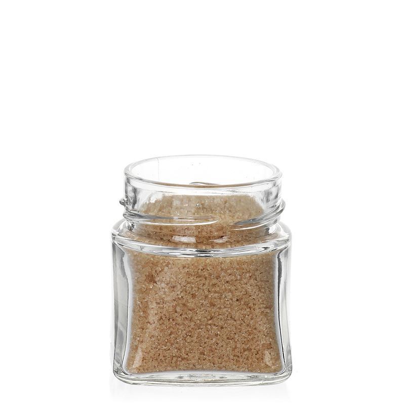 106 ml borcan pătrat 'Luxor', gura: Deep-Twist-Off (DTO 58) 106 ml borcan pătrat 'Luxor', gura: Deep-Twist-Off (DTO 58)