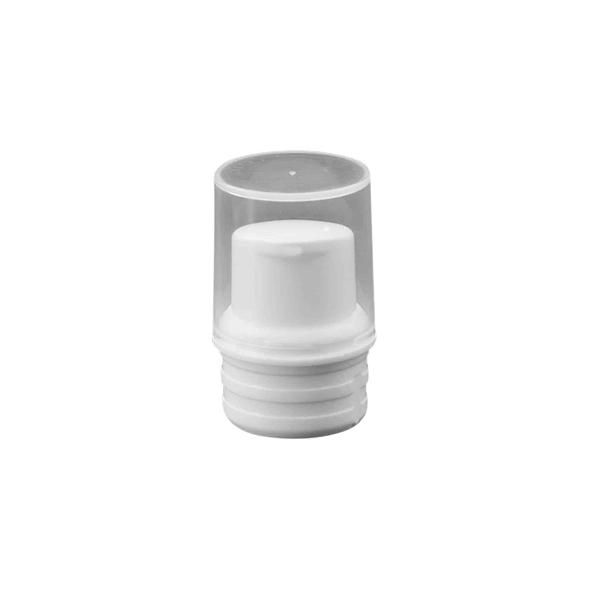 Cap de pompă distribuitor airless „Nano”, plastic PP, alb